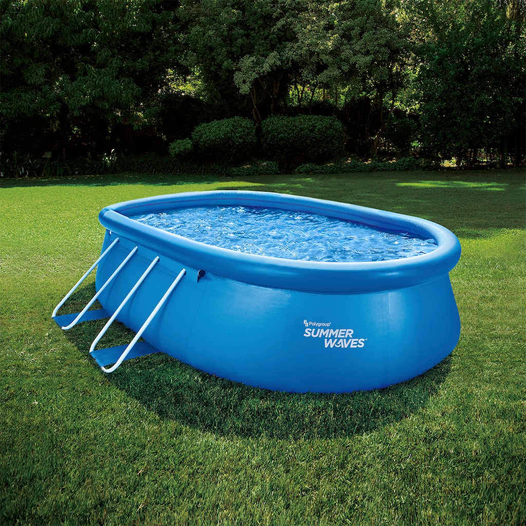 SummerWaves Quick-Up Pool, (Set, 6 tlg.)