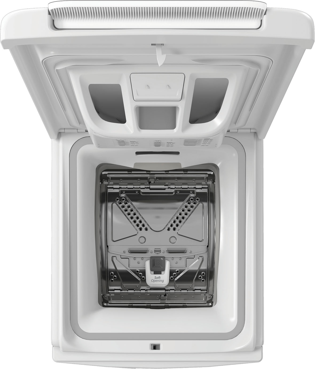 BAUKNECHT Waschmaschine Toplader »TBK 61A BW« 6 kg 1200 U/min HomeWhiz – smarte Vernetzung für mehr Komfort