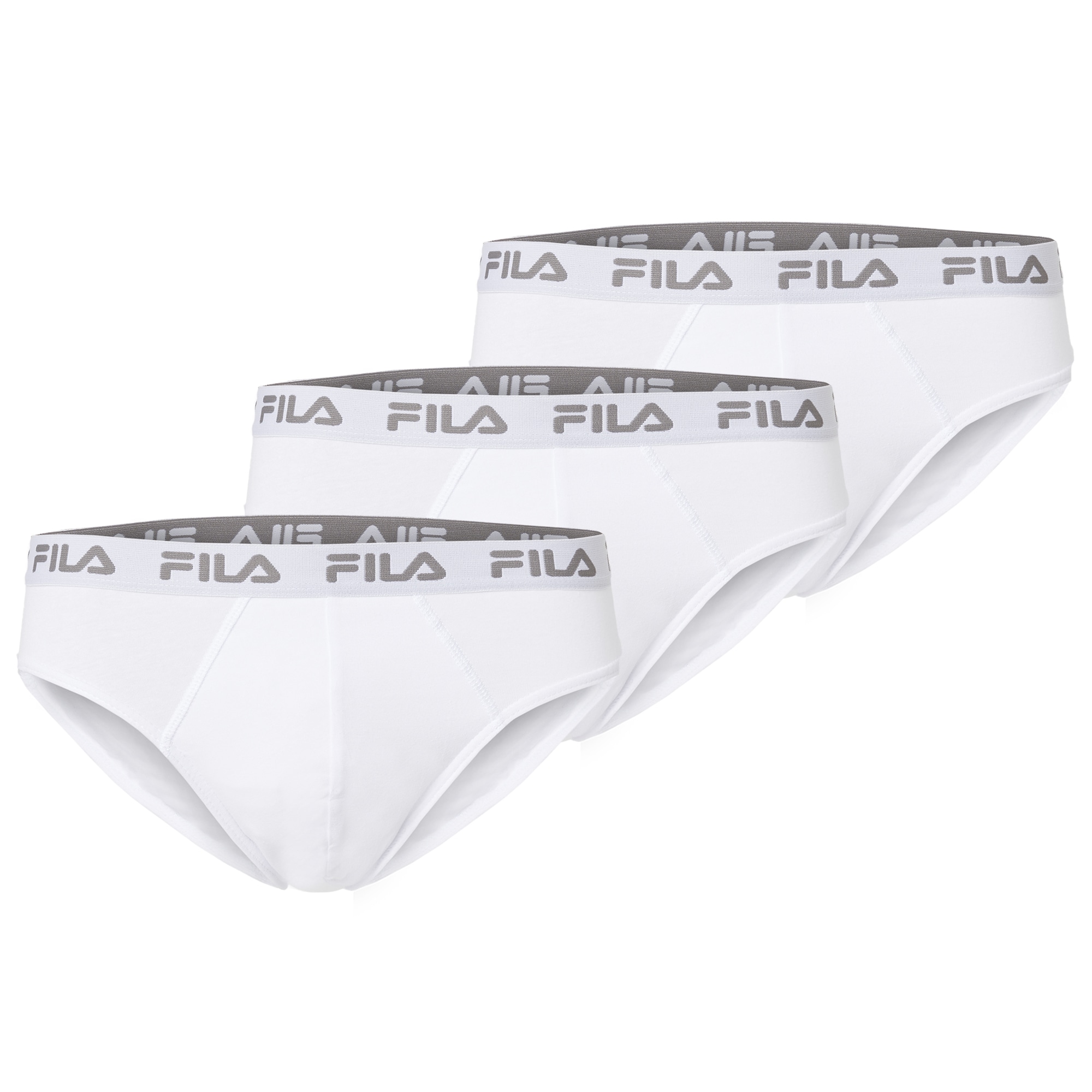Fila Slip »MAN BRIEF« 3er Pack,  elastischer Logobund