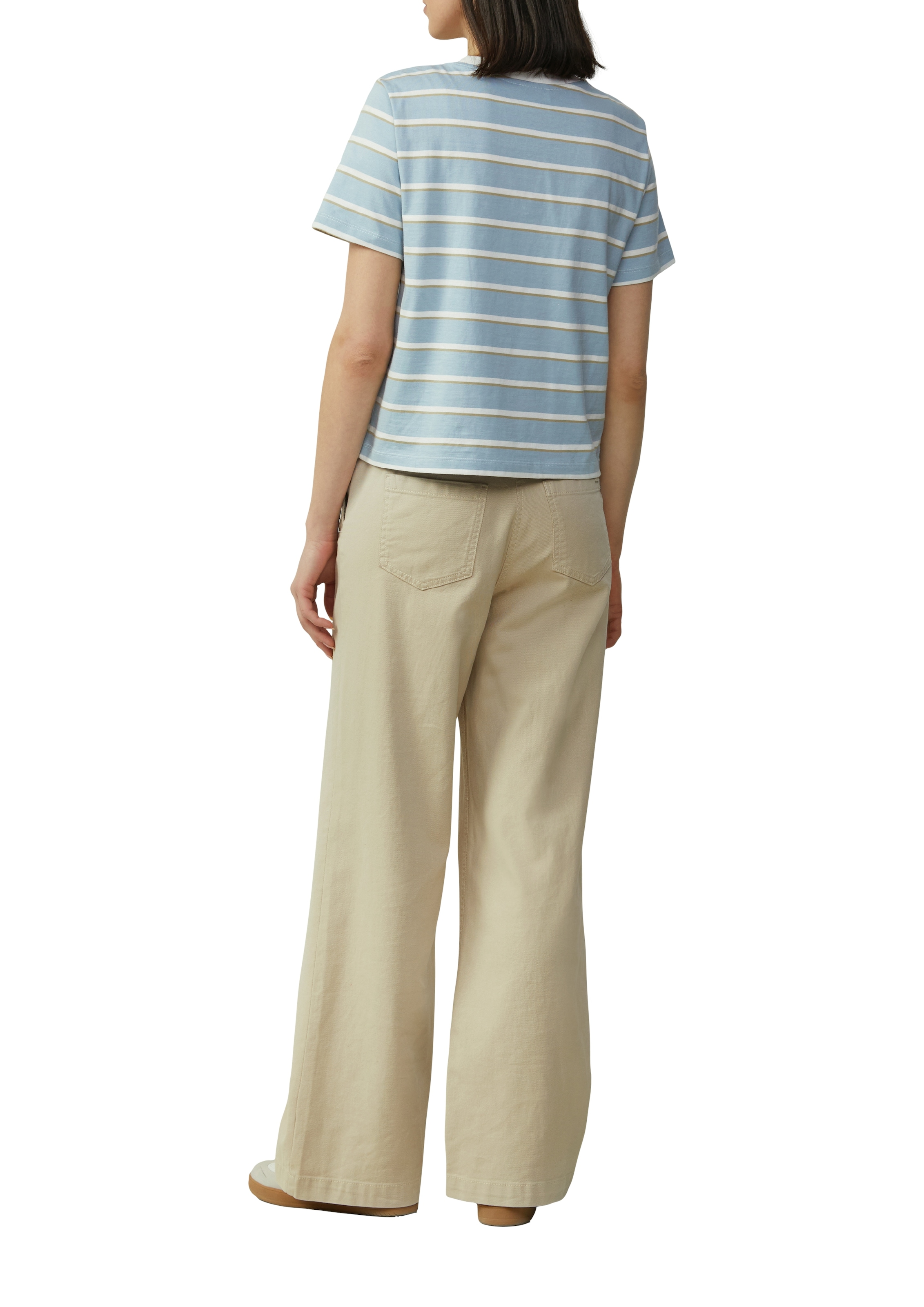 s.Oliver T-Shirt, mit Streifen Muster