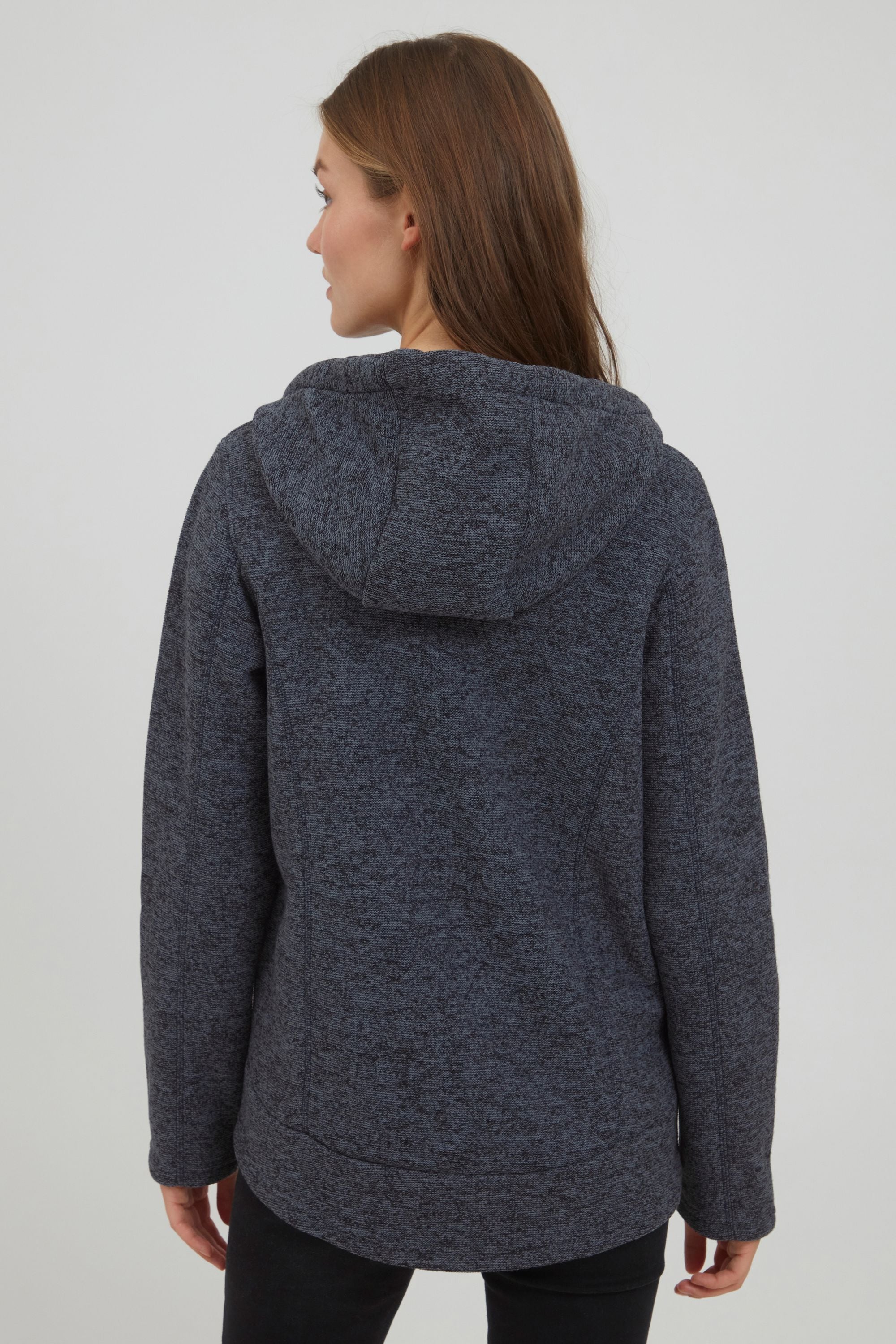 OXMO Kapuzenfleecejacke »Kapuzensweatjacke OXFia«