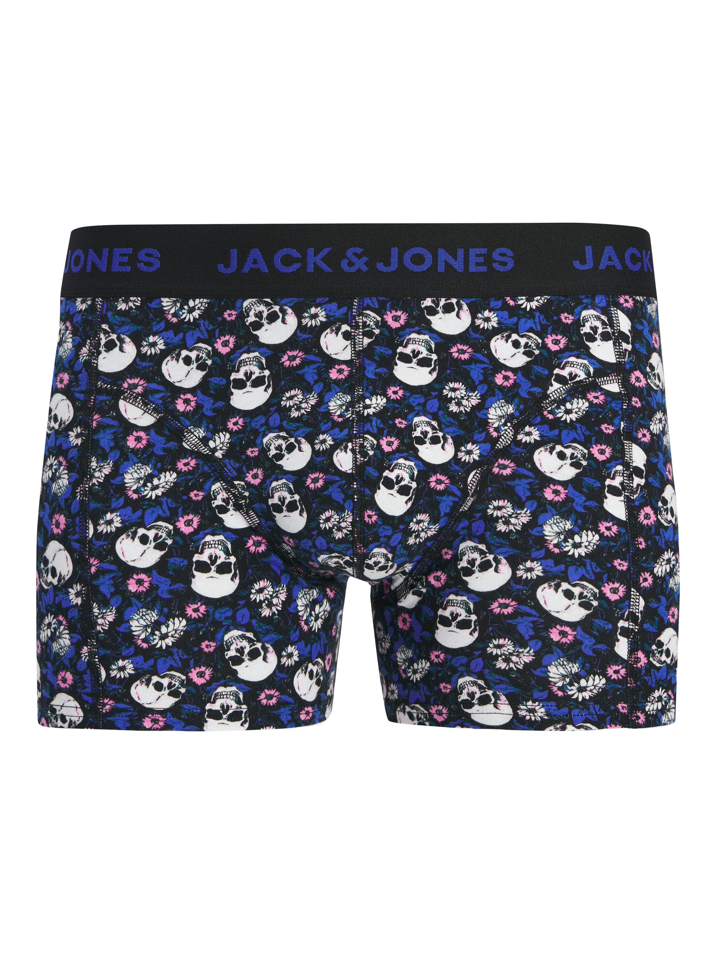 Jack & Jones Trunk »JACFLOWER SKULL TRUNKS 3 PACK SN« 3 Stk. mit auffälligem Design