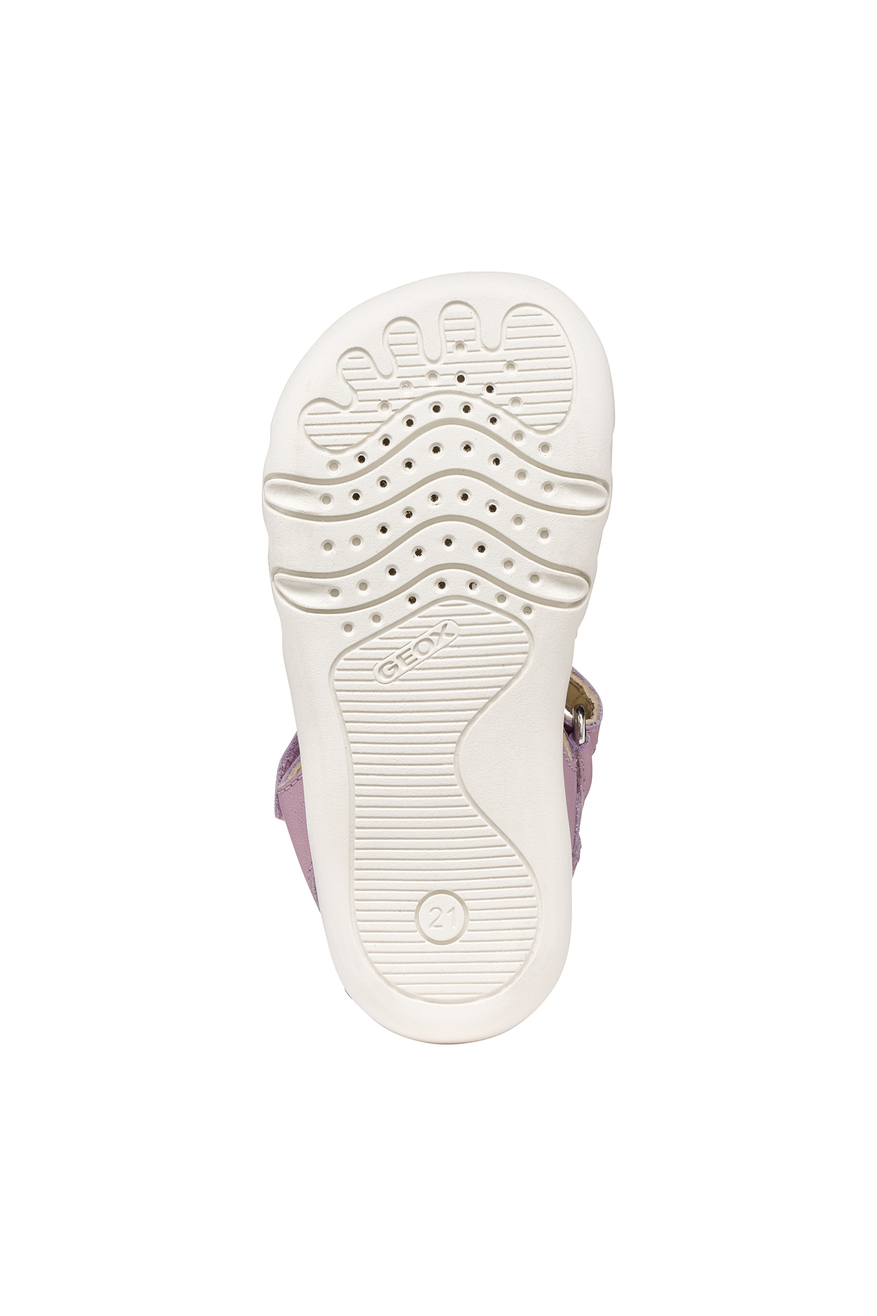 Geox Lauflernschuh »B SANDAL STEPPIEUP G«  Babyschuh, Sommerschuh mit Größenschablone zum Download