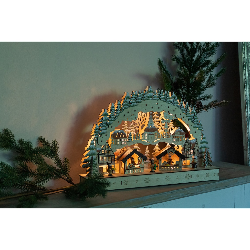 Myflair Möbel & Accessoires LED Schwibbogen »Weihnachtsdeko«