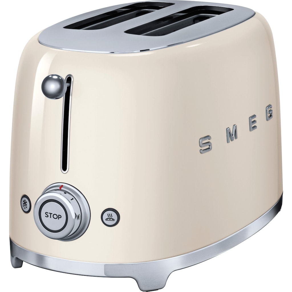 Smeg Toaster »TSF01CREU«, für 2 Scheiben, 950 W