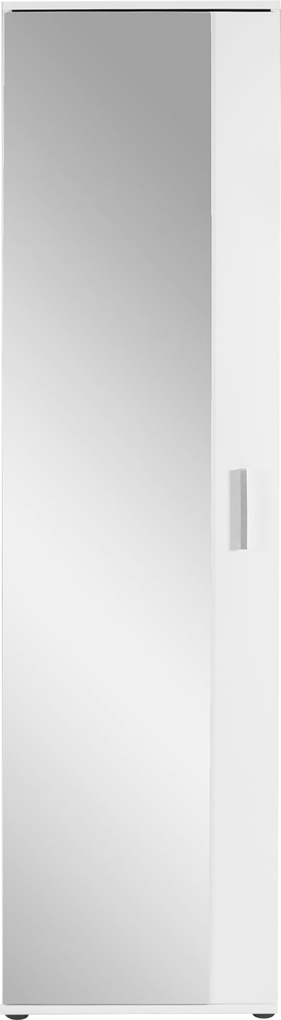byLIVING Garderobenschrank »Jakob«, mit großem Spiegel, Breite 49 cm