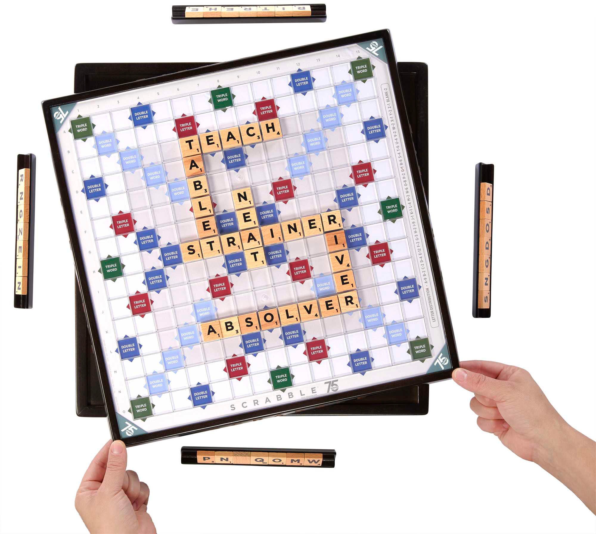 Mattel games Spiel »Scrabble, Sonderedition zum 75. Jubiläum«