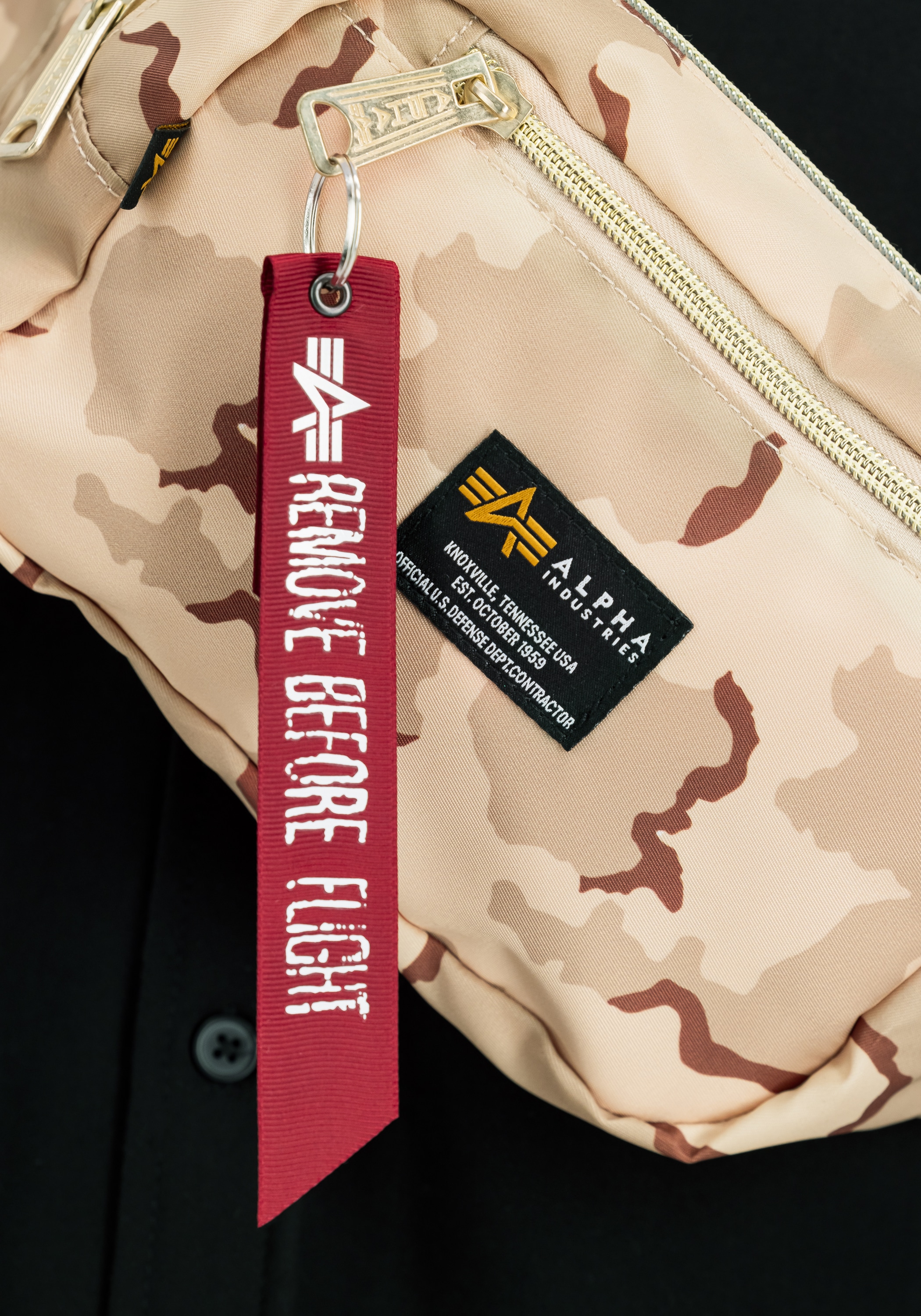 Alpha Industries Tragetasche »Crew Waist Bag Camo«
