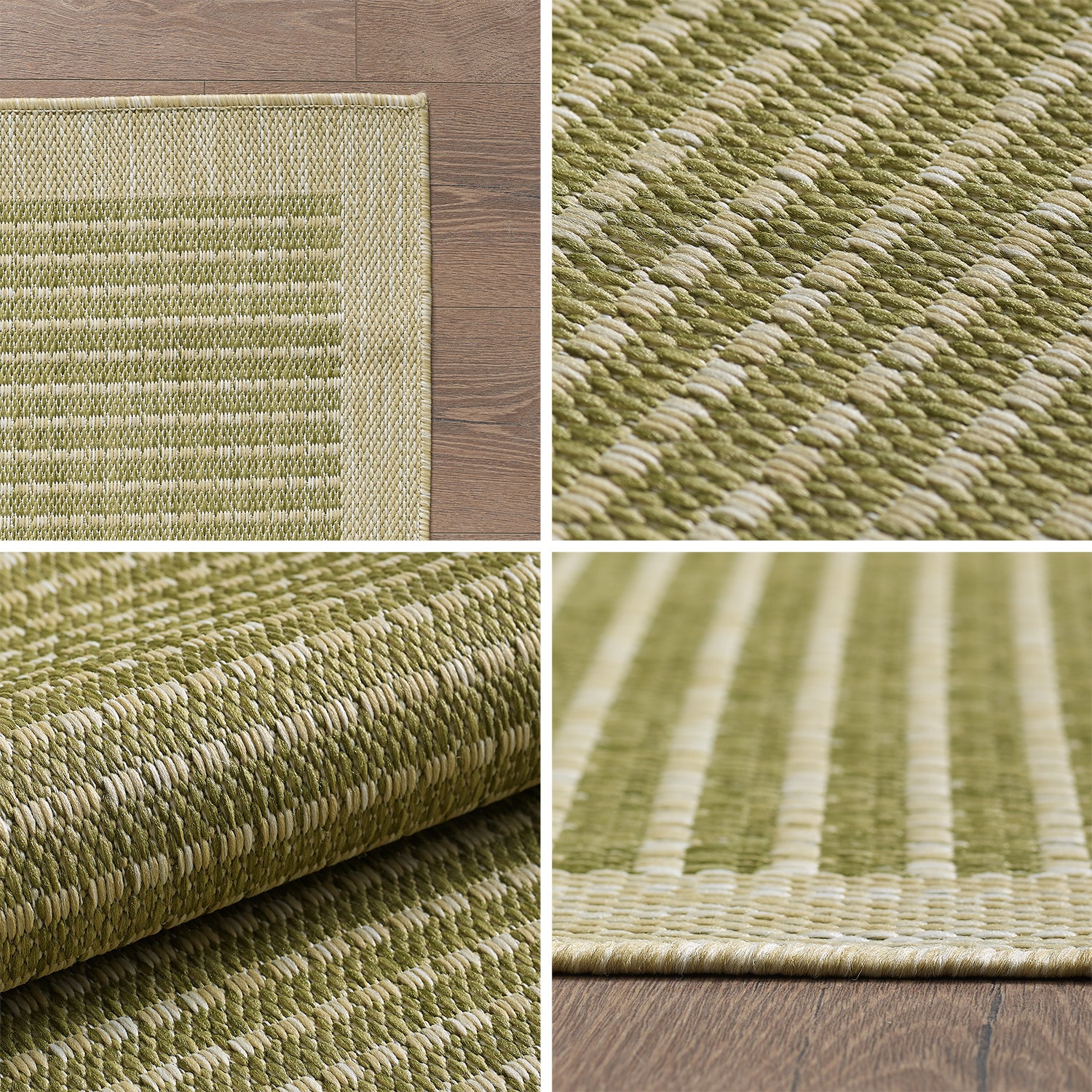 Ayyildiz Teppiche Outdoorteppich »GIZA 1410«, rechteckig, 3 mm Höhe, Läufer, In- und Outdoor, Wetterfest, Wasserabweisend, robust