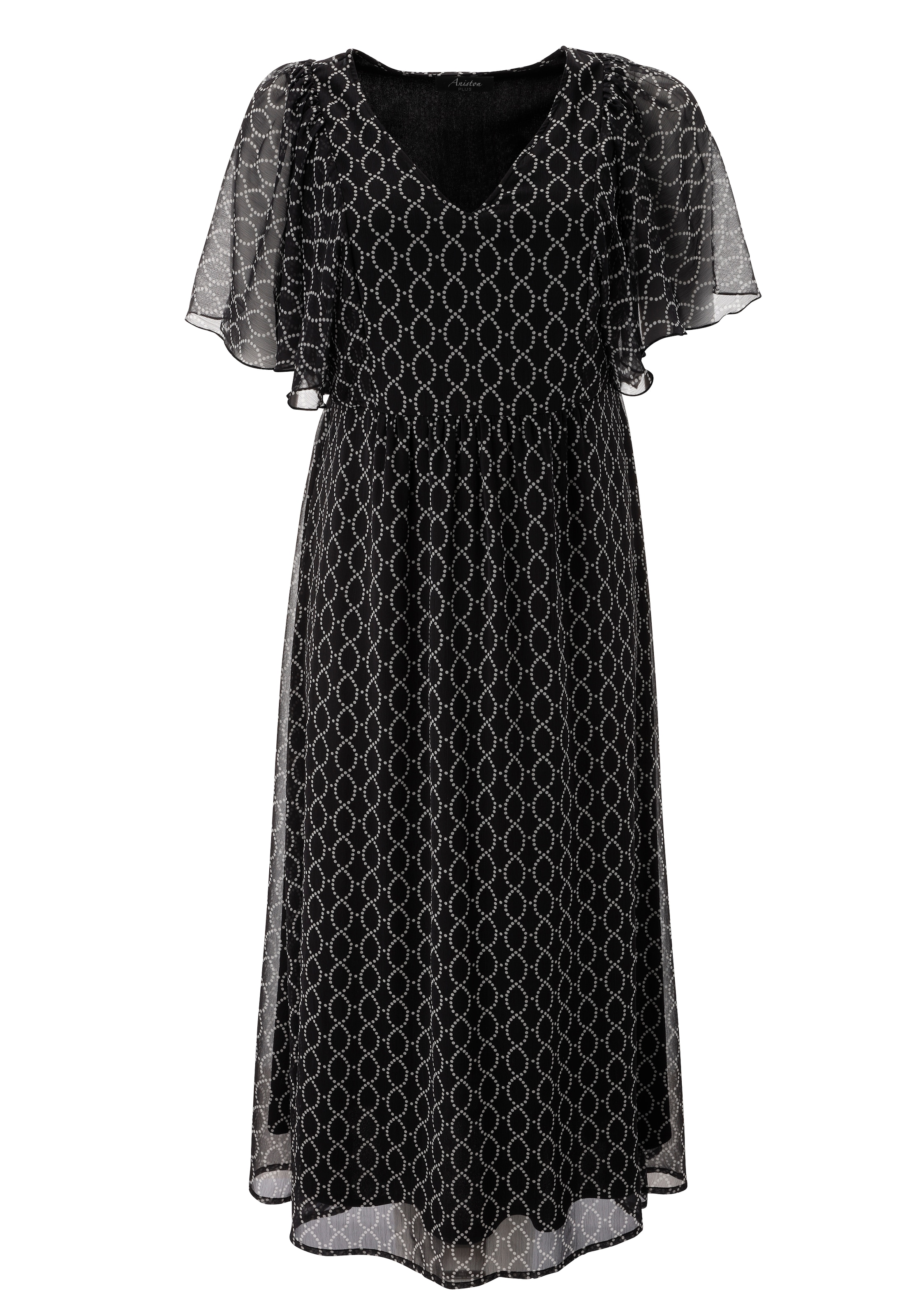 Aniston PLUS Chiffonkleid