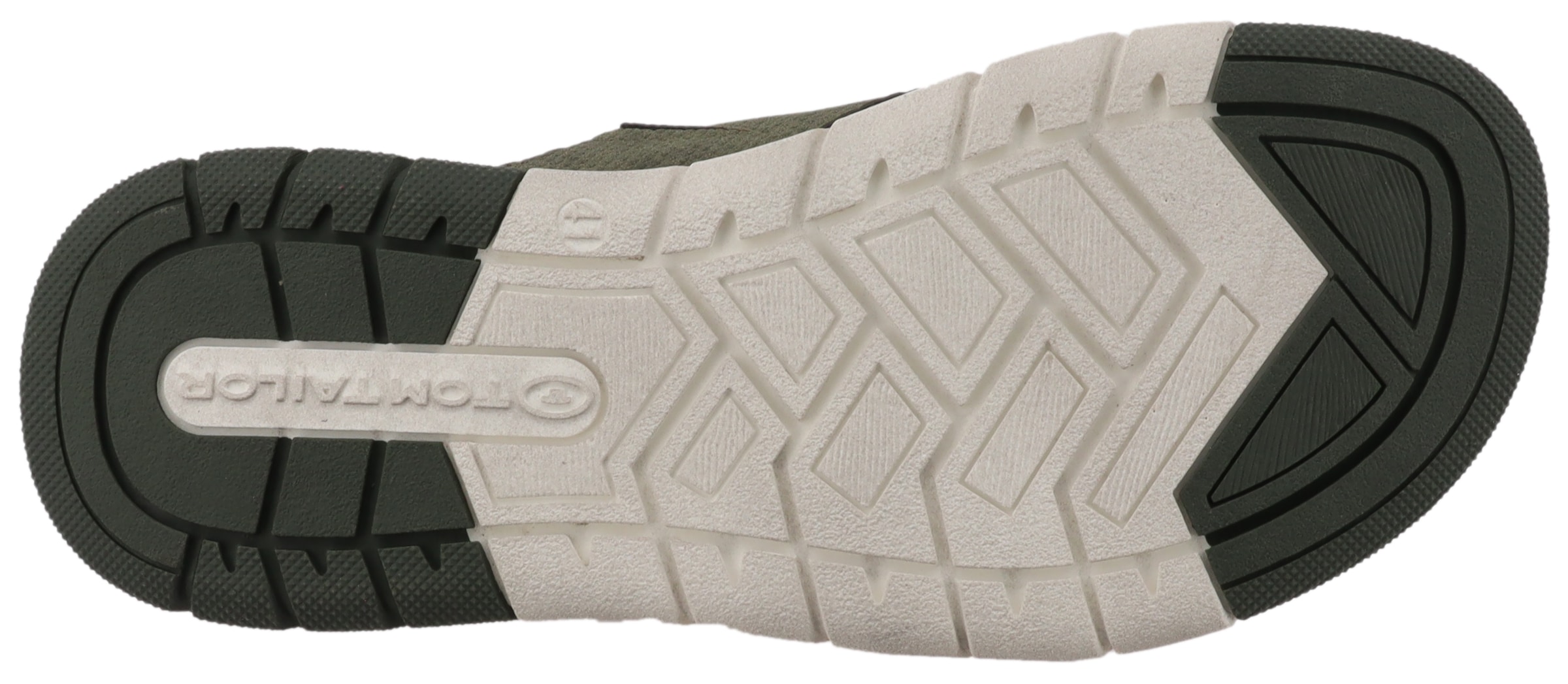 TOM TAILOR Pantolette, Sommerschuh, Schlupfschuh, Bequemschuh mit plakativem Logoschriftzug