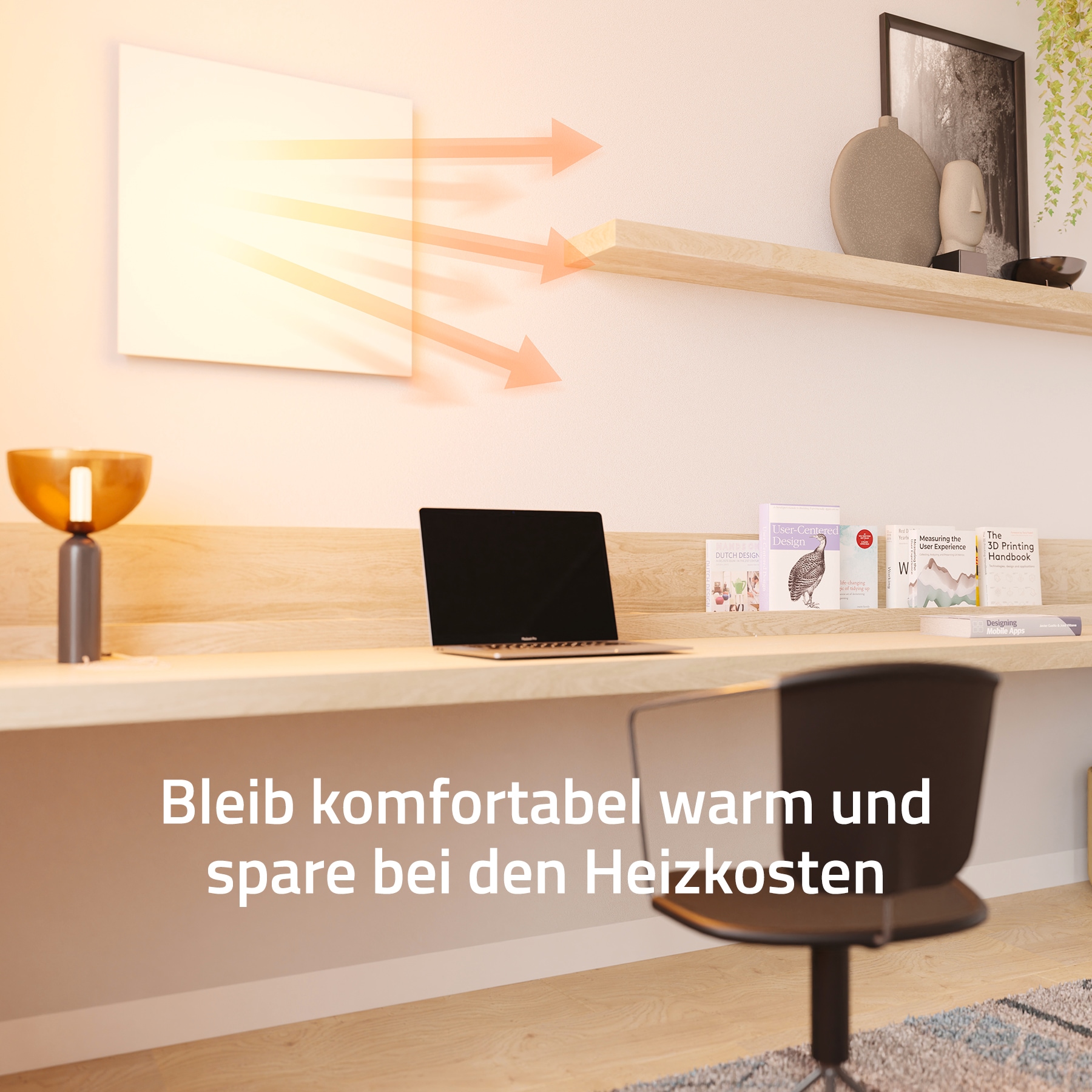 Hombli Smart-Home-Zubehör »Smartes Infrarot Heizpanel 350W«