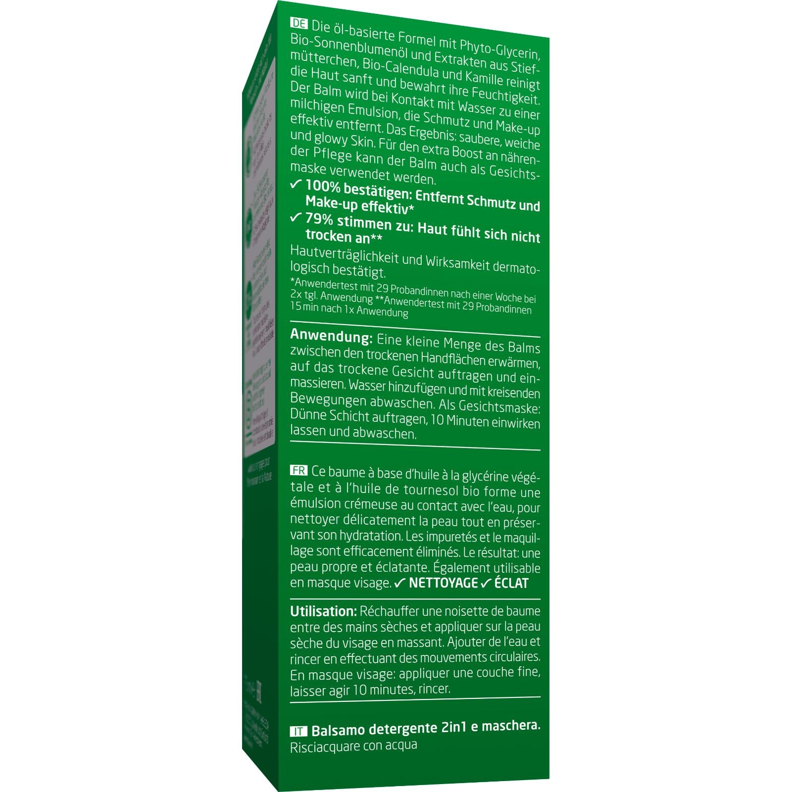 WELEDA Gesichts-Reinigungsmaske »SKIN FOOD 2IN1 CLEANSING BALM & MASKE« reinigt, regeneriert normale bis trockene Haut