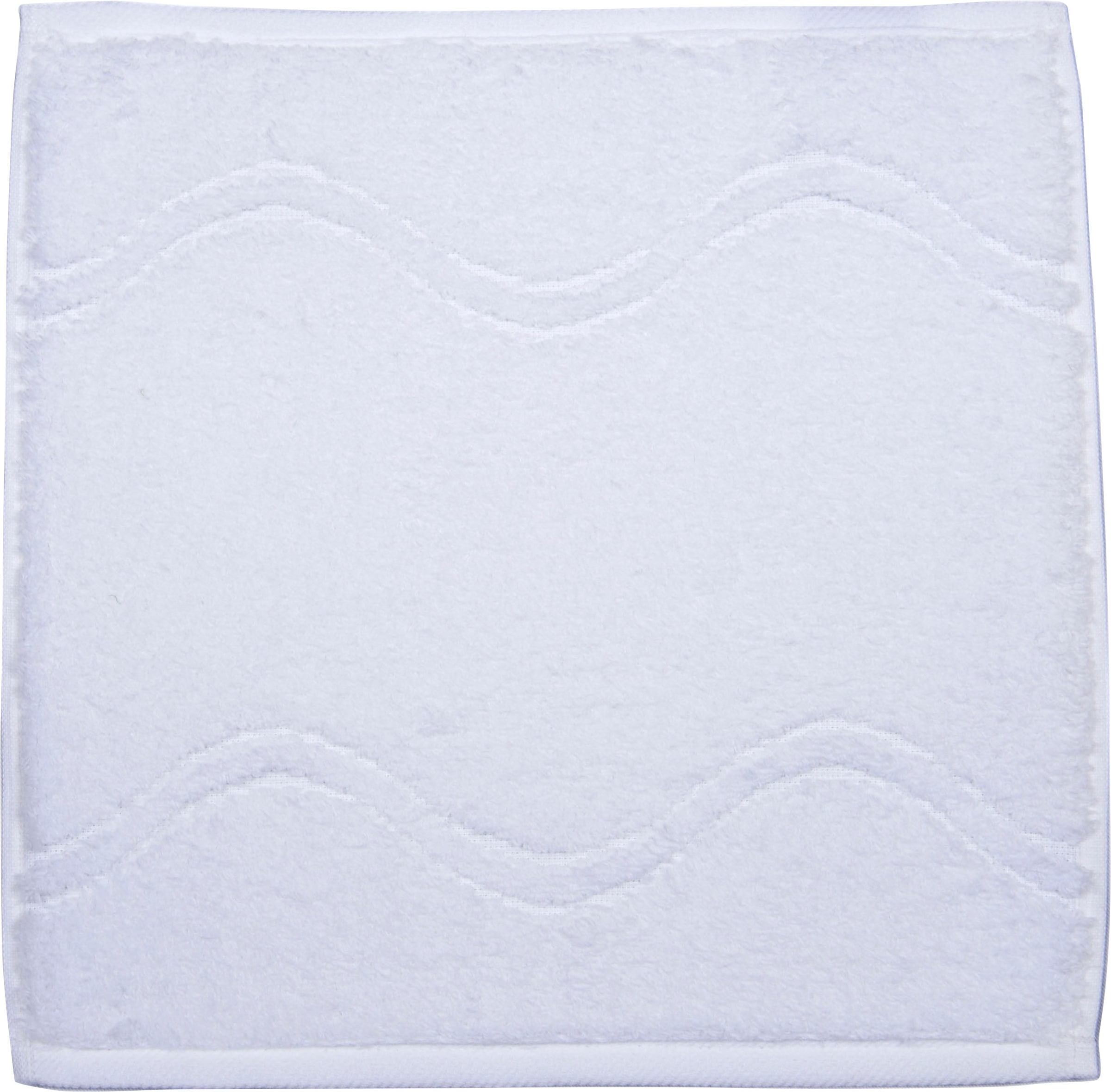 ROSS Seiftuch »Cashmere feeling«, (Packung, 6 St.), mit Wellen-Bordüre