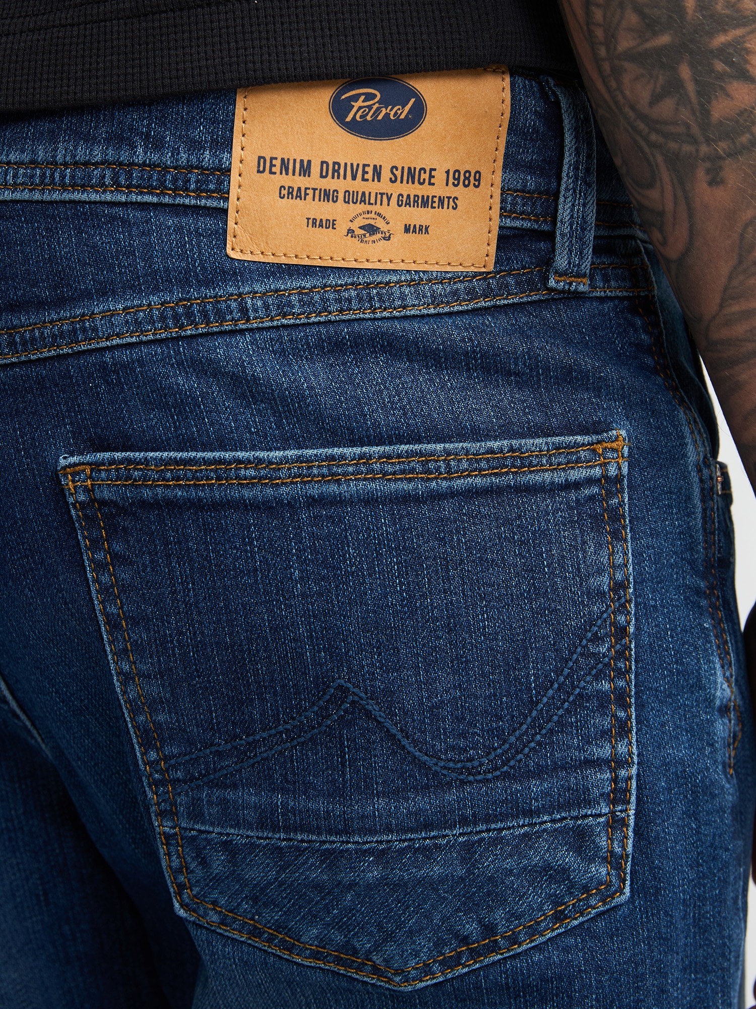 Petrol Industries Straight-Jeans »Men Denim Straight« Gerade Beinform, normale Leibhöhe