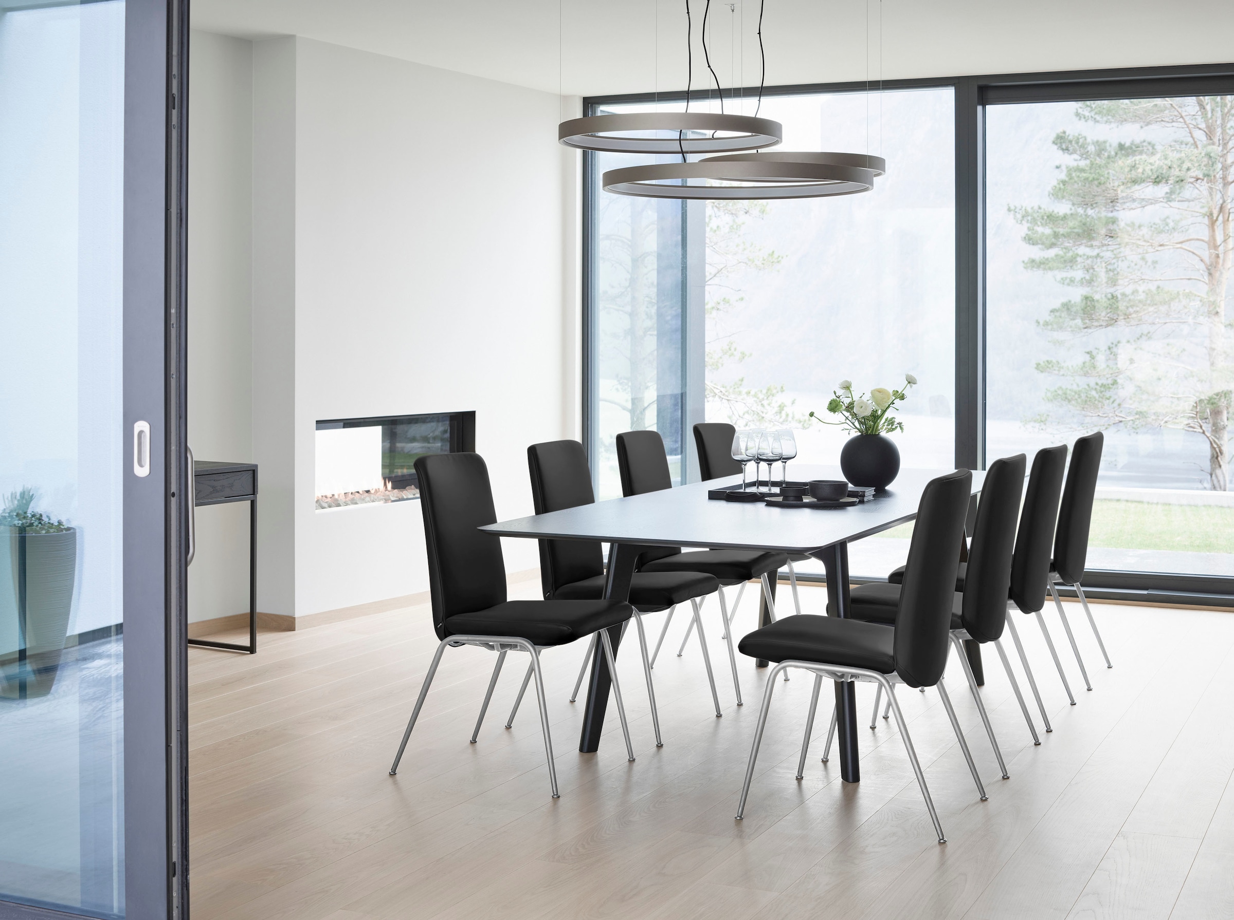 Stressless® Polsterstuhl »Laurel«, Leder PALOMA, Low Back, Größe L, mit Beinen aus Stahl in Chrom matt