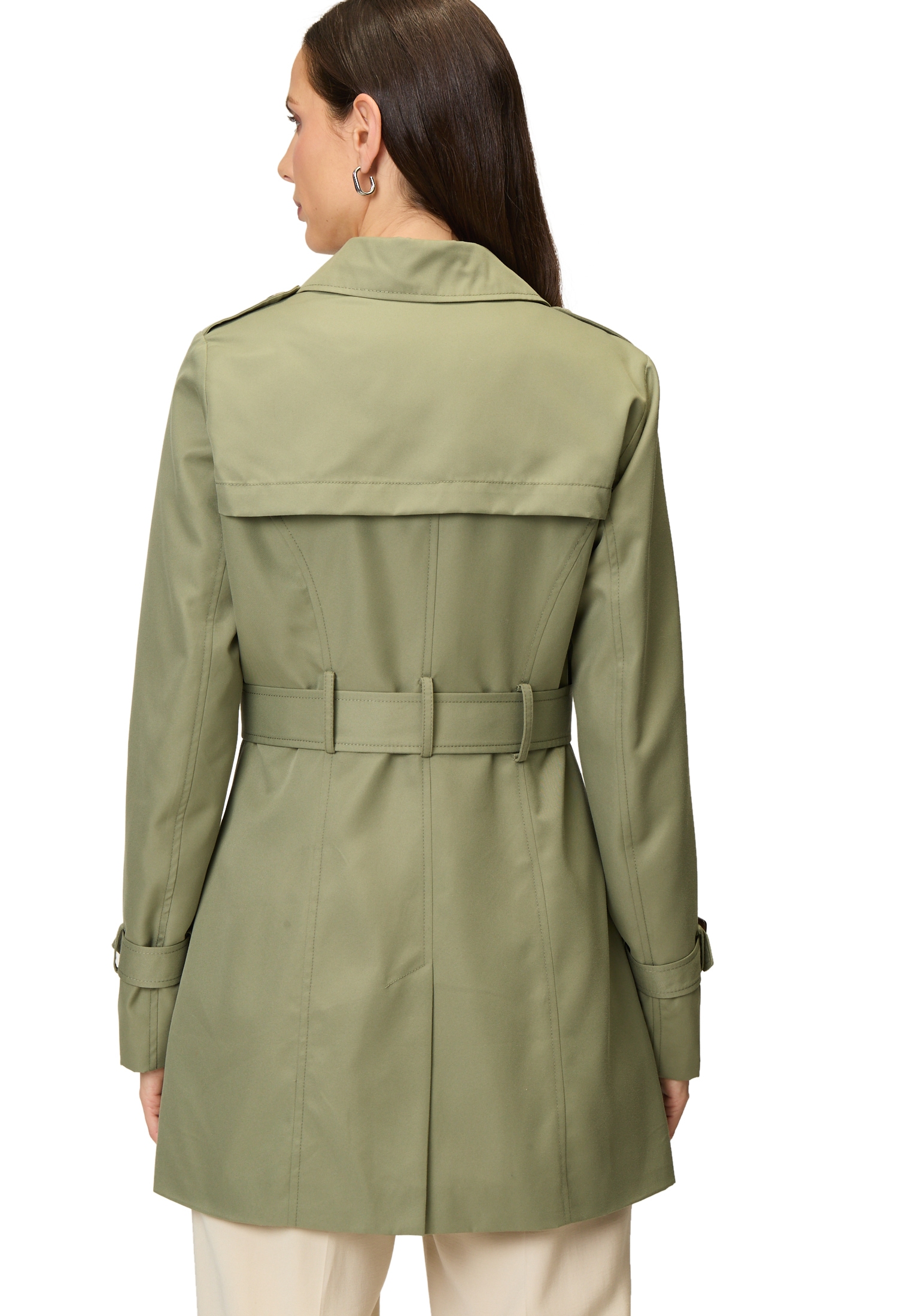 Zero Trenchcoat »Trenchcoat mit Bindegürtel«