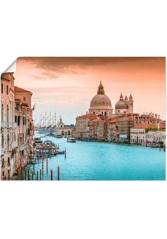 Wandbild »Venedig Canal Grande I«, Italien, (1 St.)