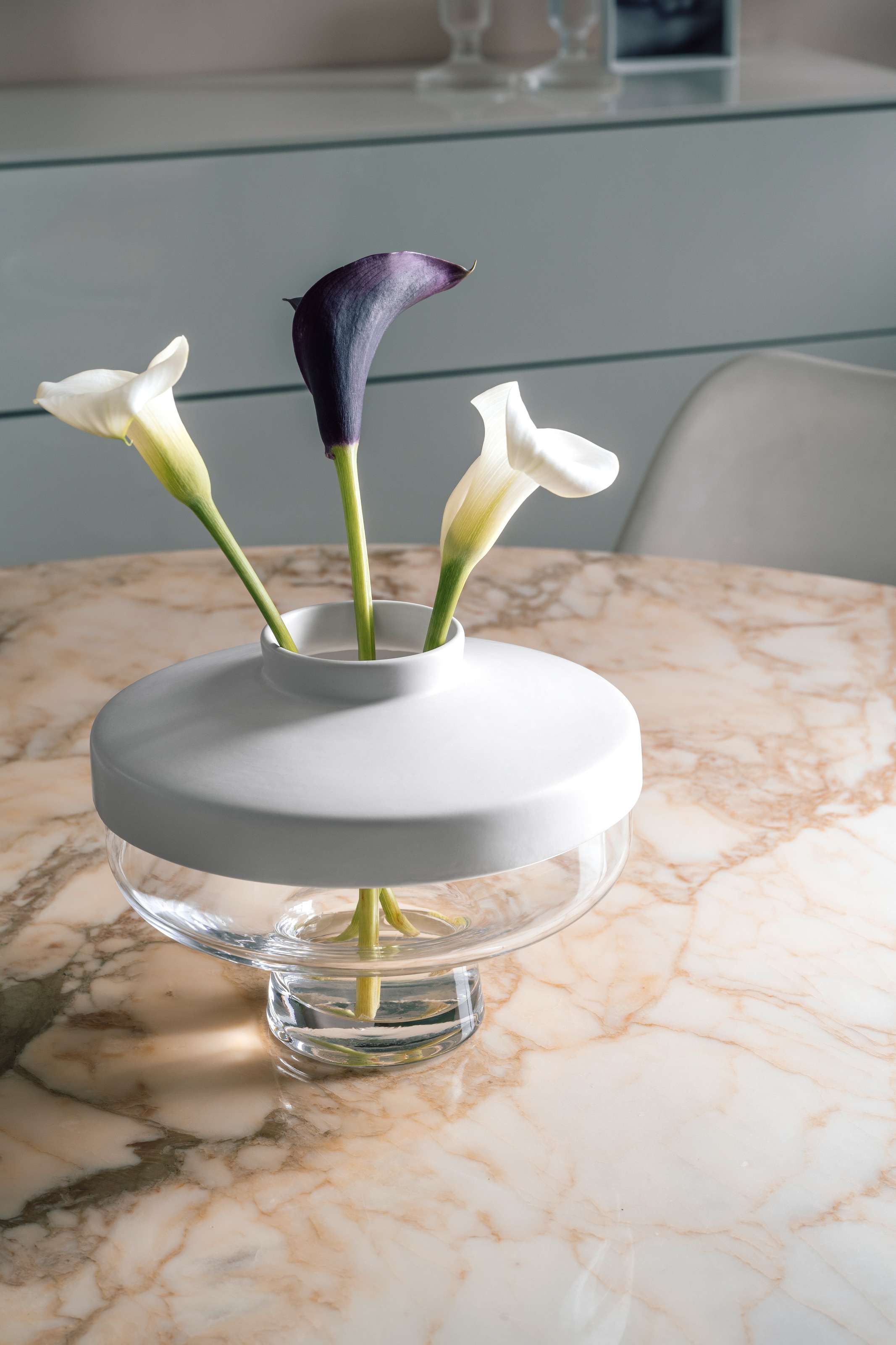 LEONARDO Dekovase »GK/Vase + Top RIVA«, (1 St.)