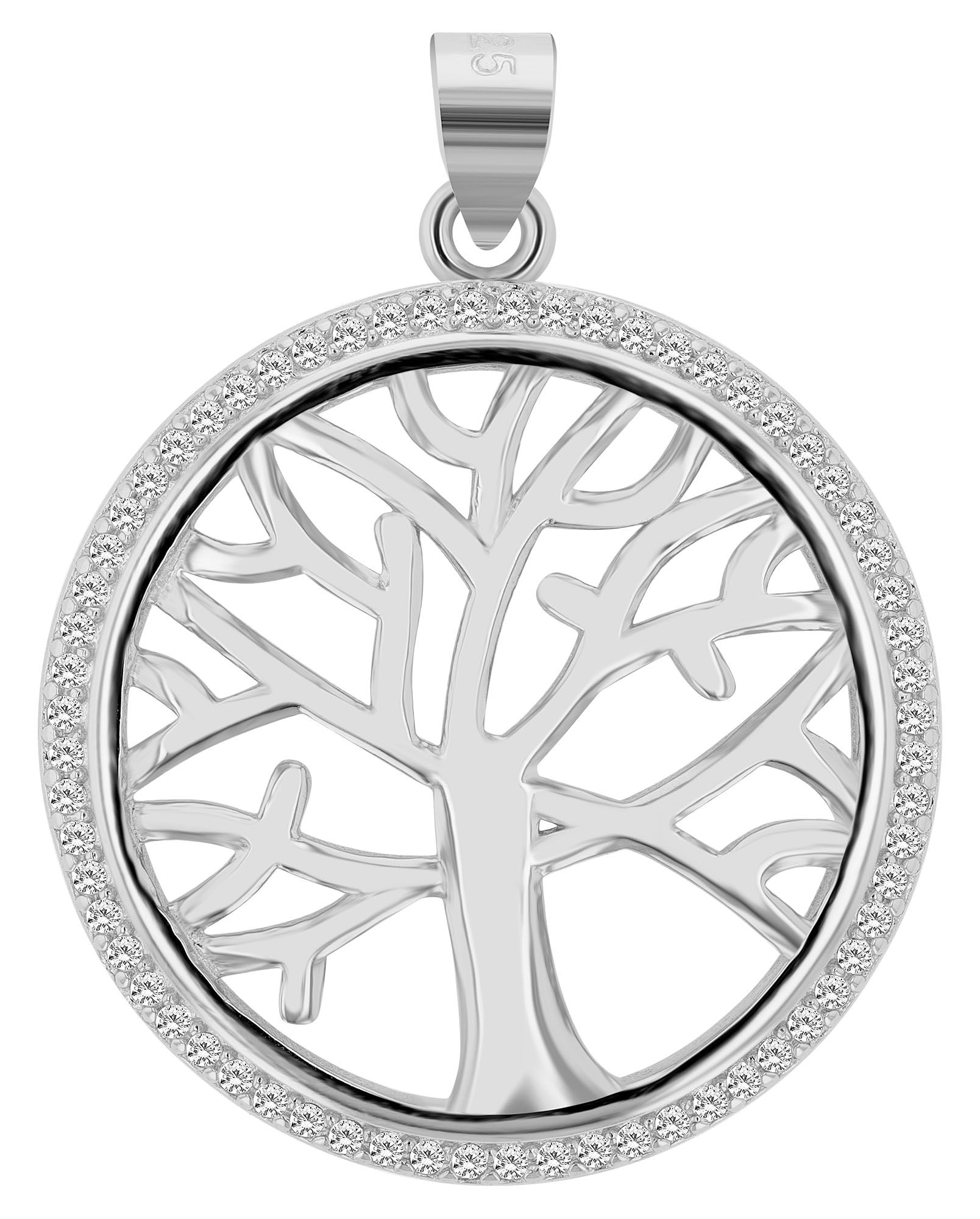 Adelia´s Kettenanhänger »Damen Anhänger ¿ Lebensbaumanhänger aus 925 Silber«