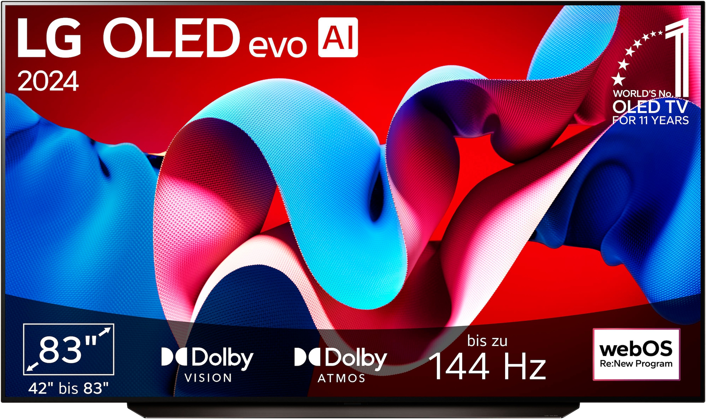 OLED-Fernseher, 4K Ultra HD, Smart-TV