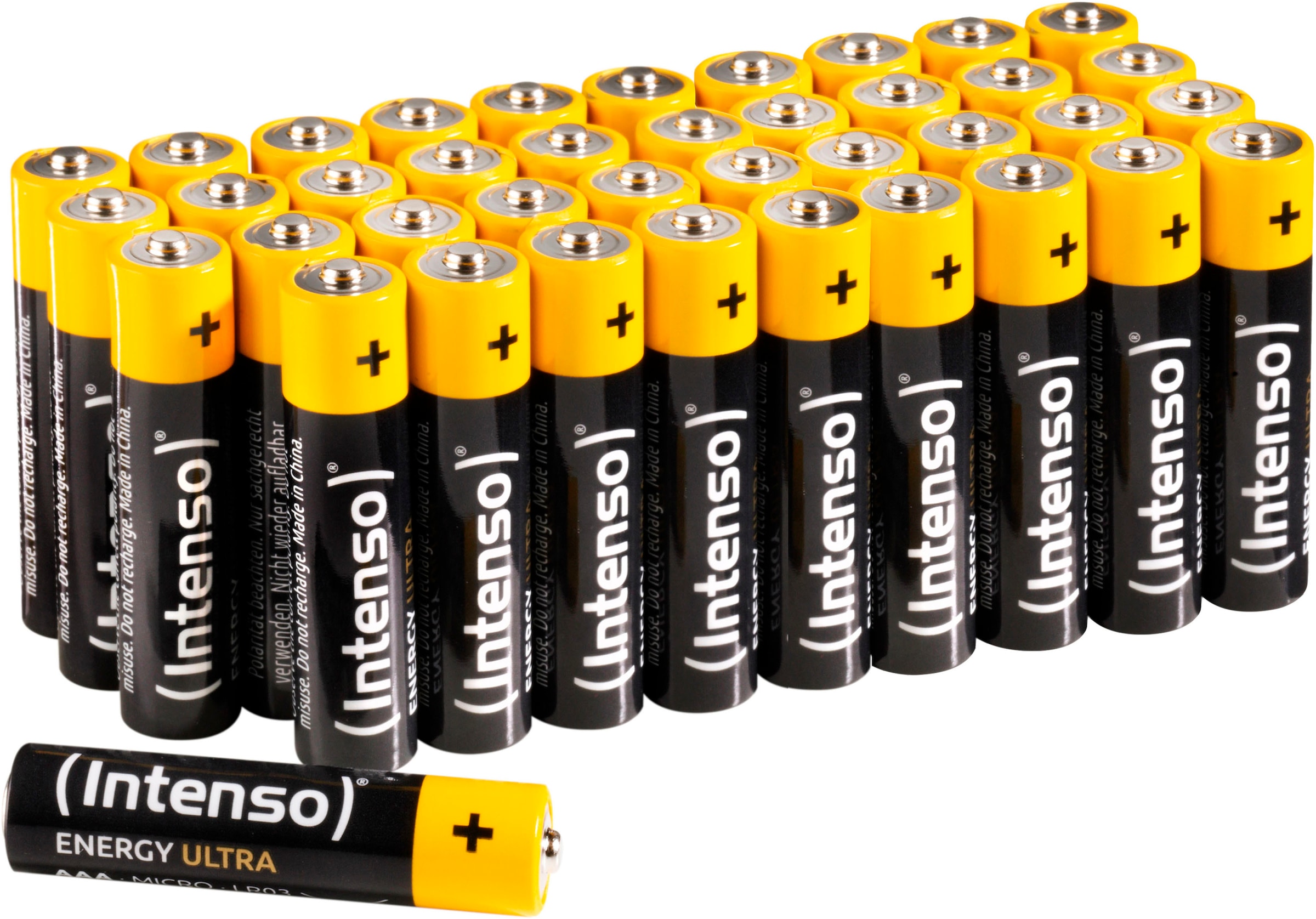 Intenso Batterie, LR03, 1,5 V, (Packung, 40 St.)