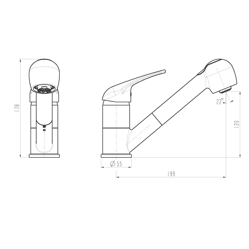 Schütte Spültischarmatur »Ultra«