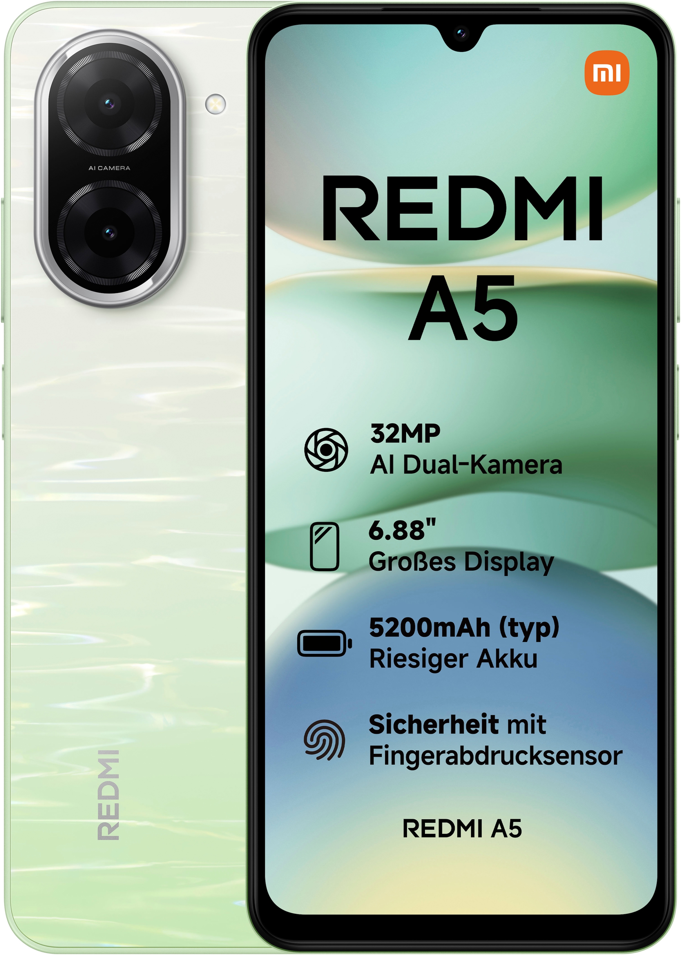 Xiaomi Smartphone »Redmi A5«, grün