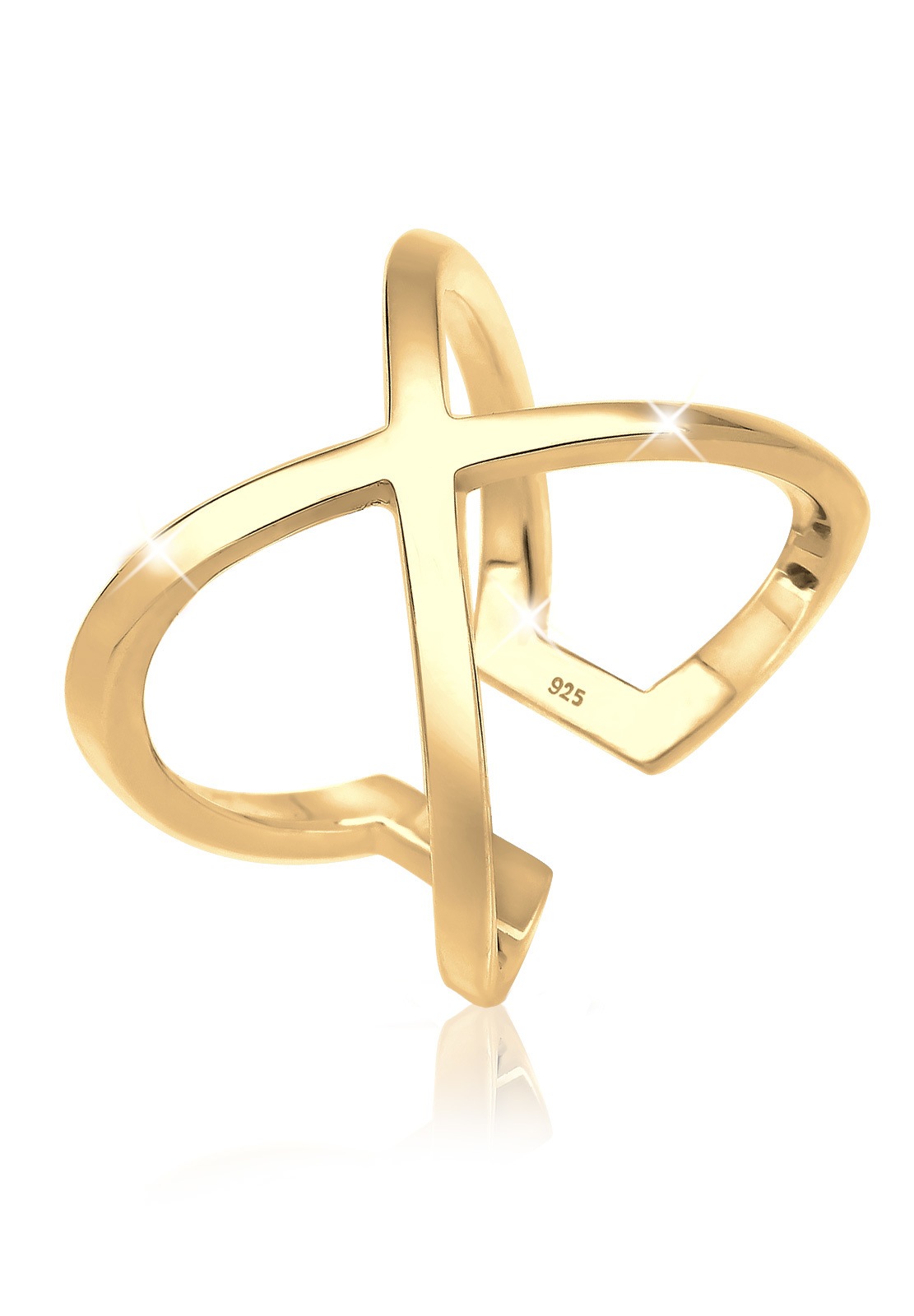 Elli Fingerring »mit Kreuz verstellbar«