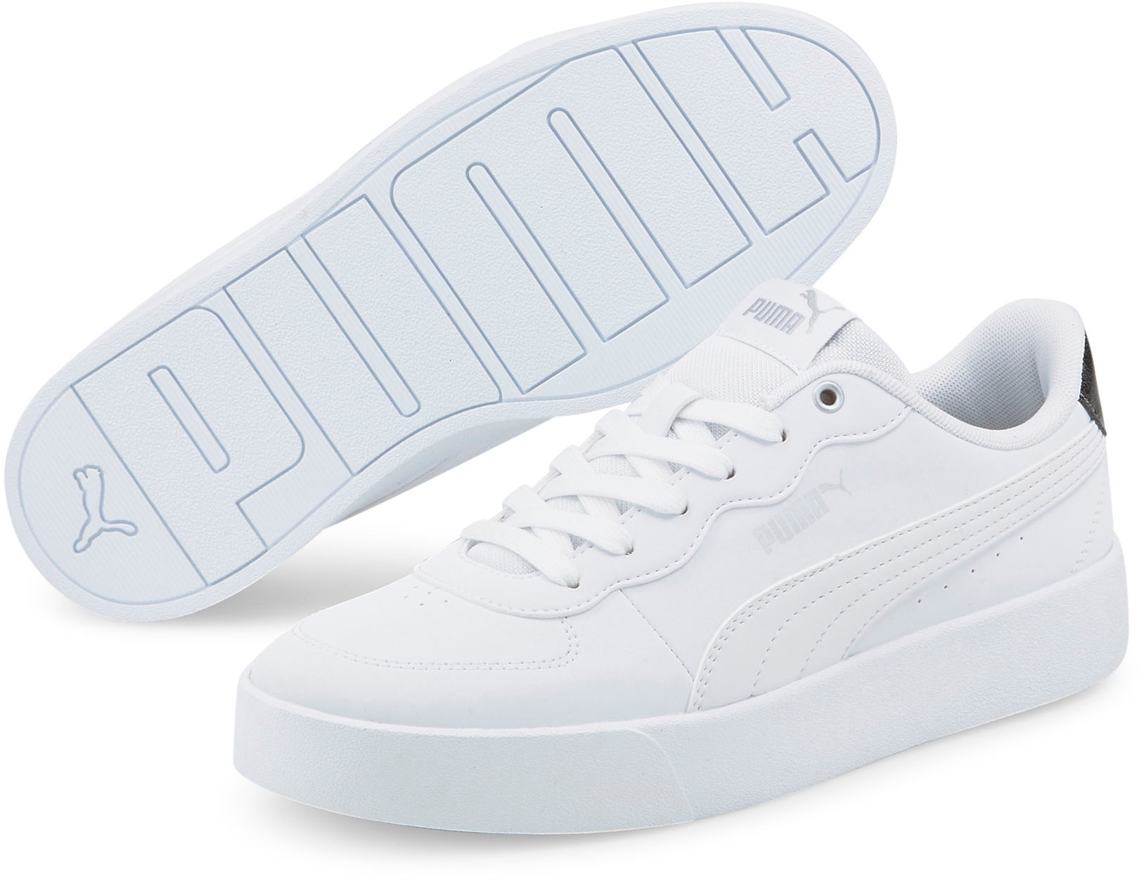 PUMA Sneaker »Puma Skye Clean Raw Metallic«