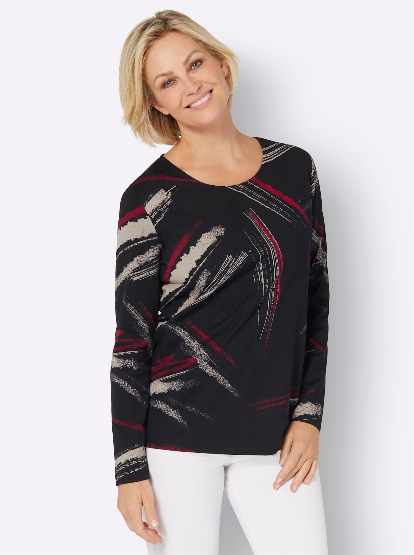 Classic Basics Rundhalsshirt »Rundhals-Shirt«, (1 tlg.)
