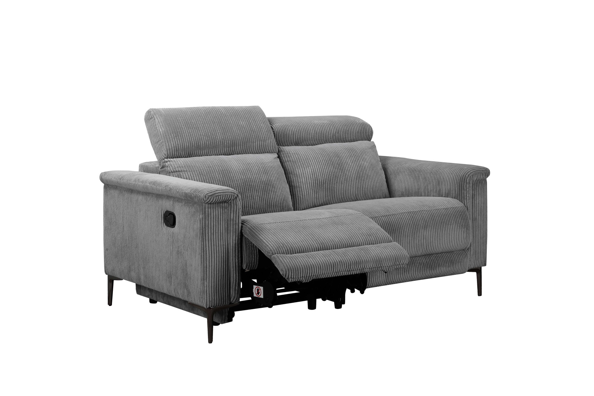 Home affaire 2-Sitzer »LUND Cord, 160 cm, manuelle o. elektrische Relaxfunktion« USB-C bei elektrischer Ausführung, mit Kopfteilverstellung