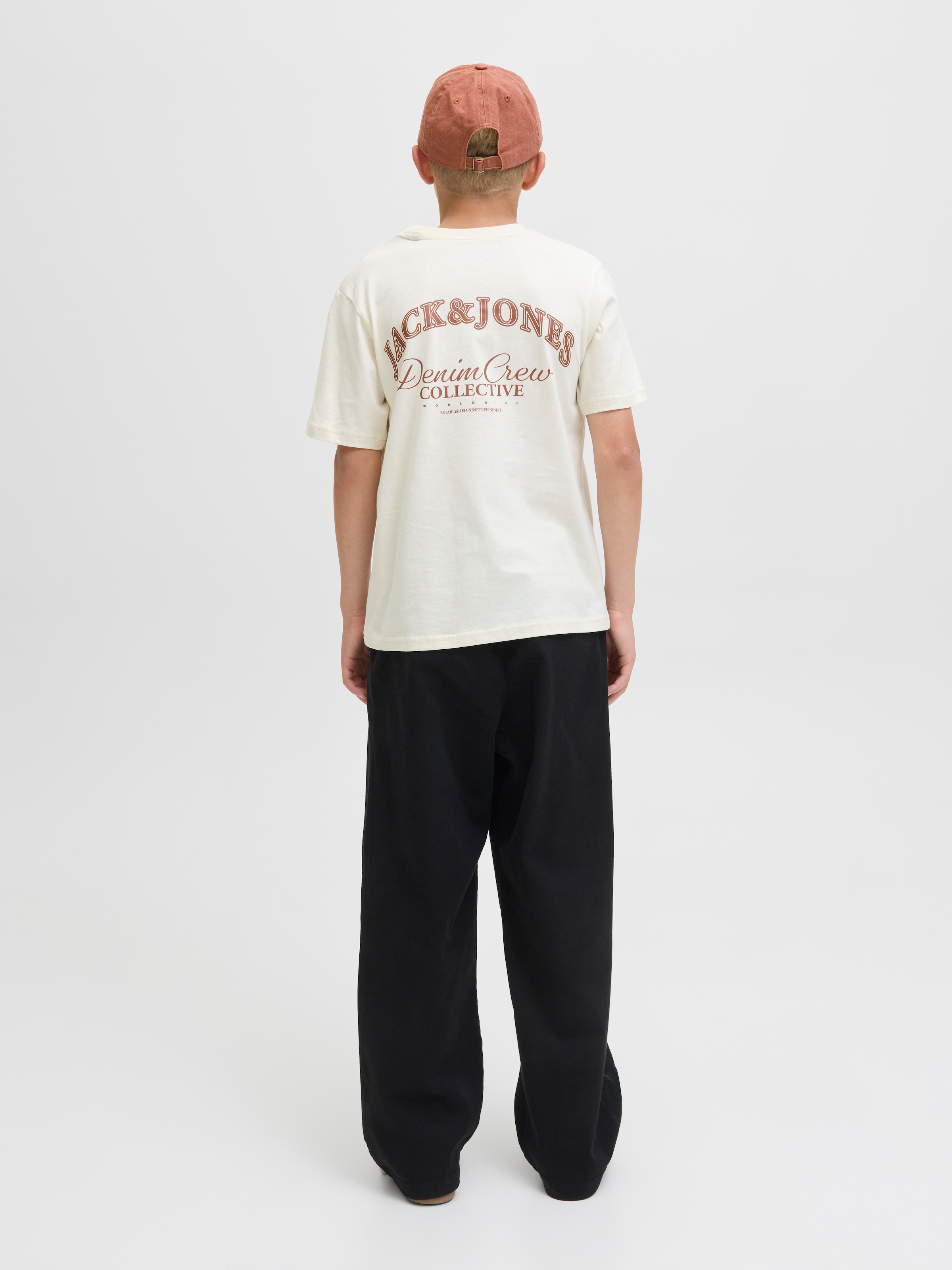 Jack & Jones Junior T-Shirt »JJEBRANDES BACKP RELAXED TEE SS SN JNR«