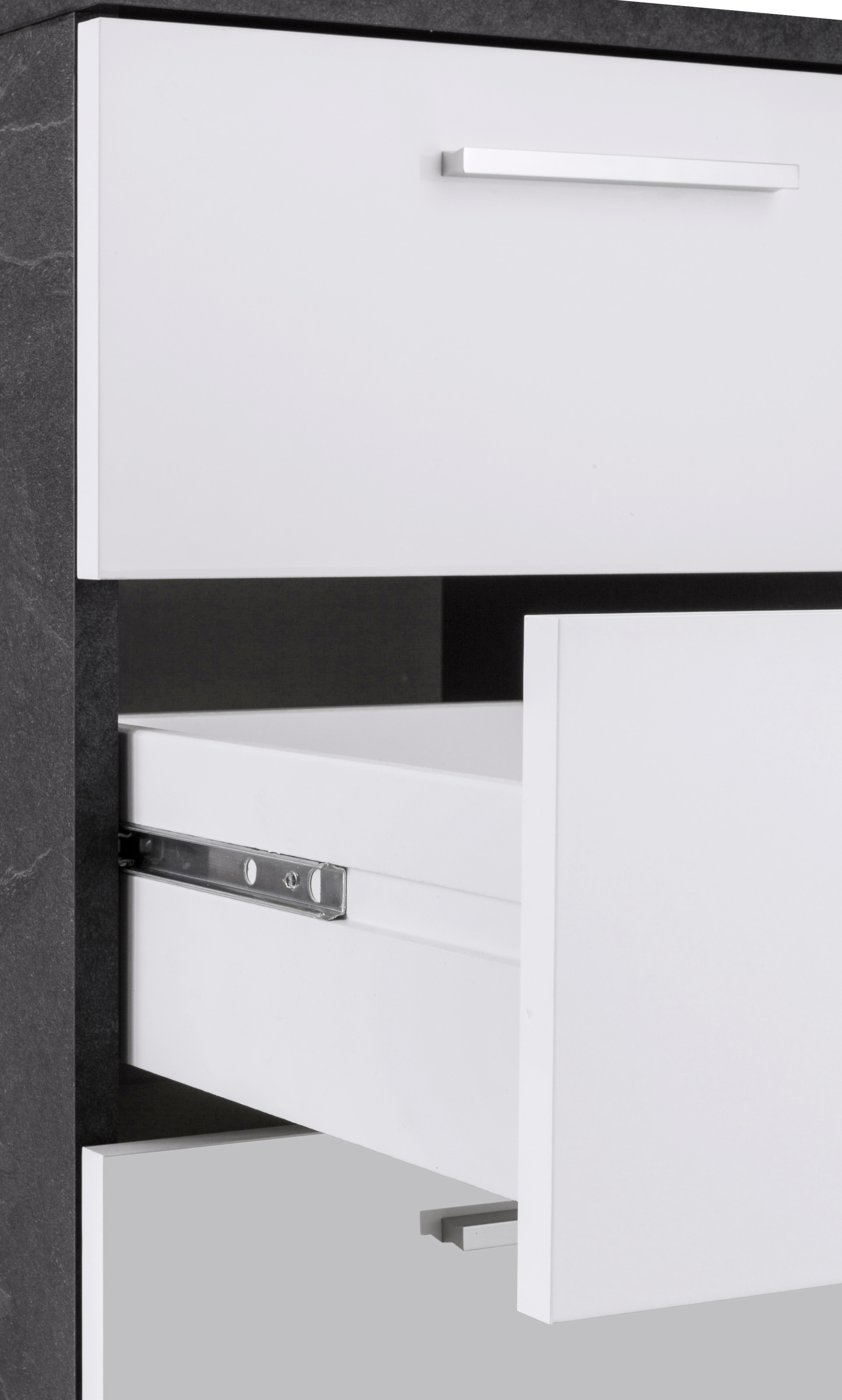 INOSIGN Eckschreibtisch »New Selina«, Schreibtisch, Schubkästen, mit oder ohne Monitoraufsatz, B 180/160 cm