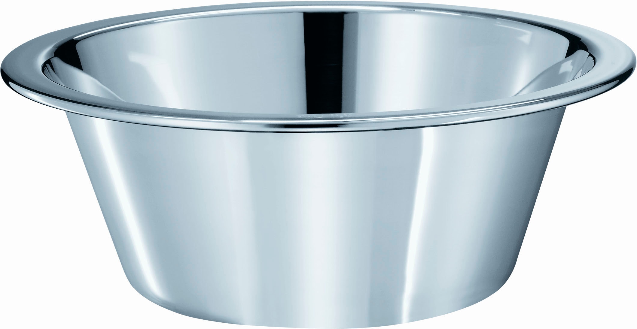 Rösle Schüssel 1 Stk. aus Edelstahl 18/10 konisch in silberfarben, Größe Ø 31 cm