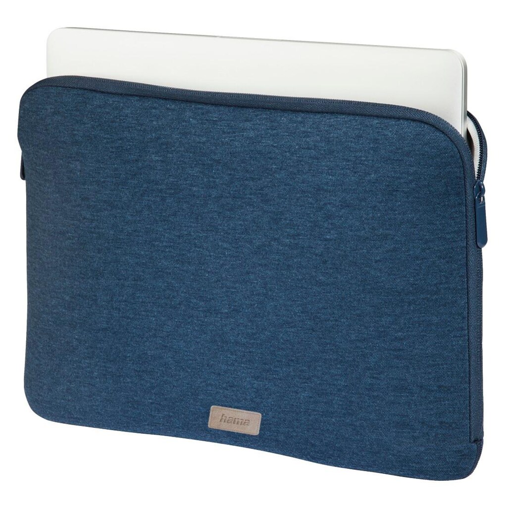 Hama Laptoptasche »Laptop-Sleeve "Jersey", bis 36 cm (14,1"), Blau, Notebooktasche«