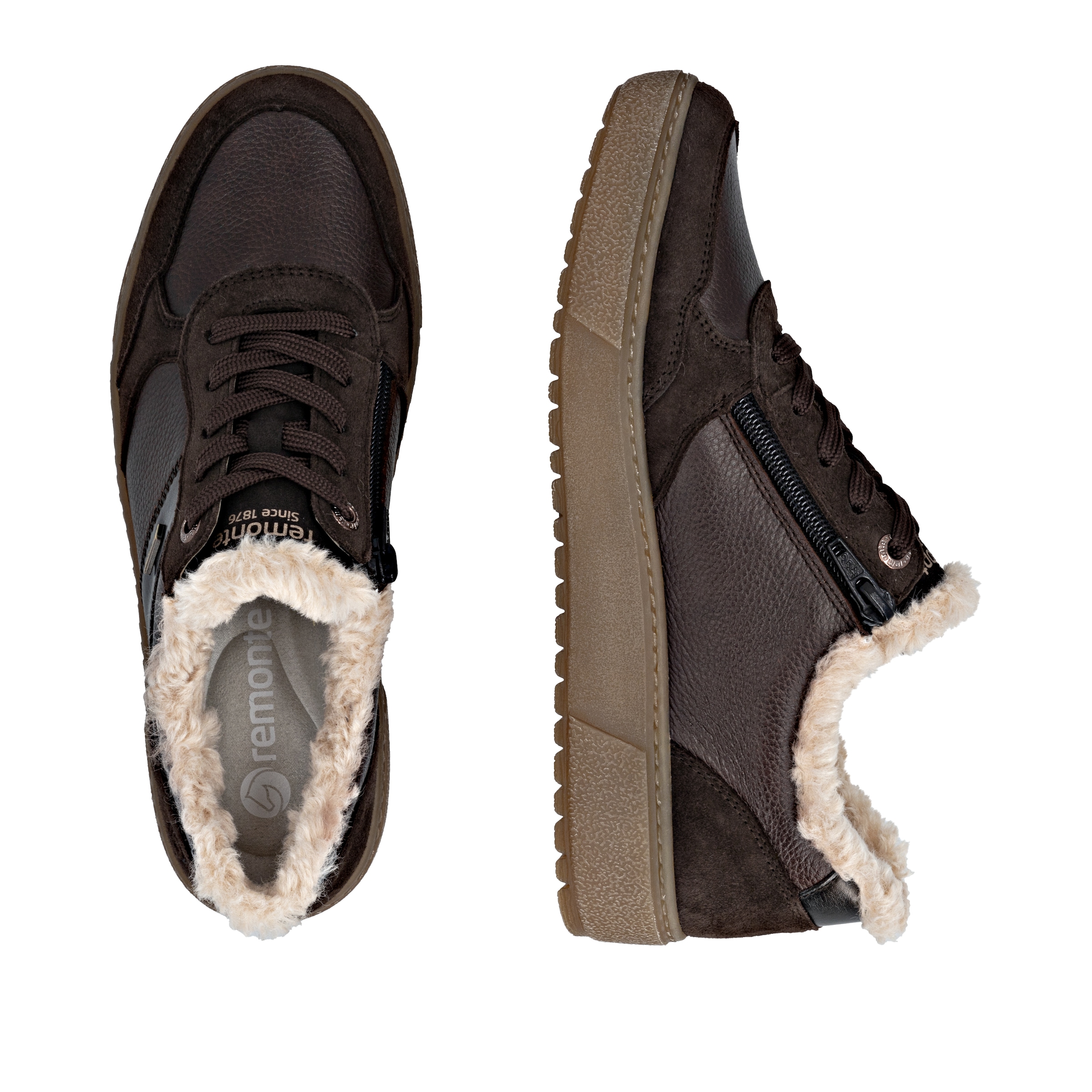 Remonte Plateausneaker  Schnürschuh, Halbschuh mit wasserabweisender TEX-Membran