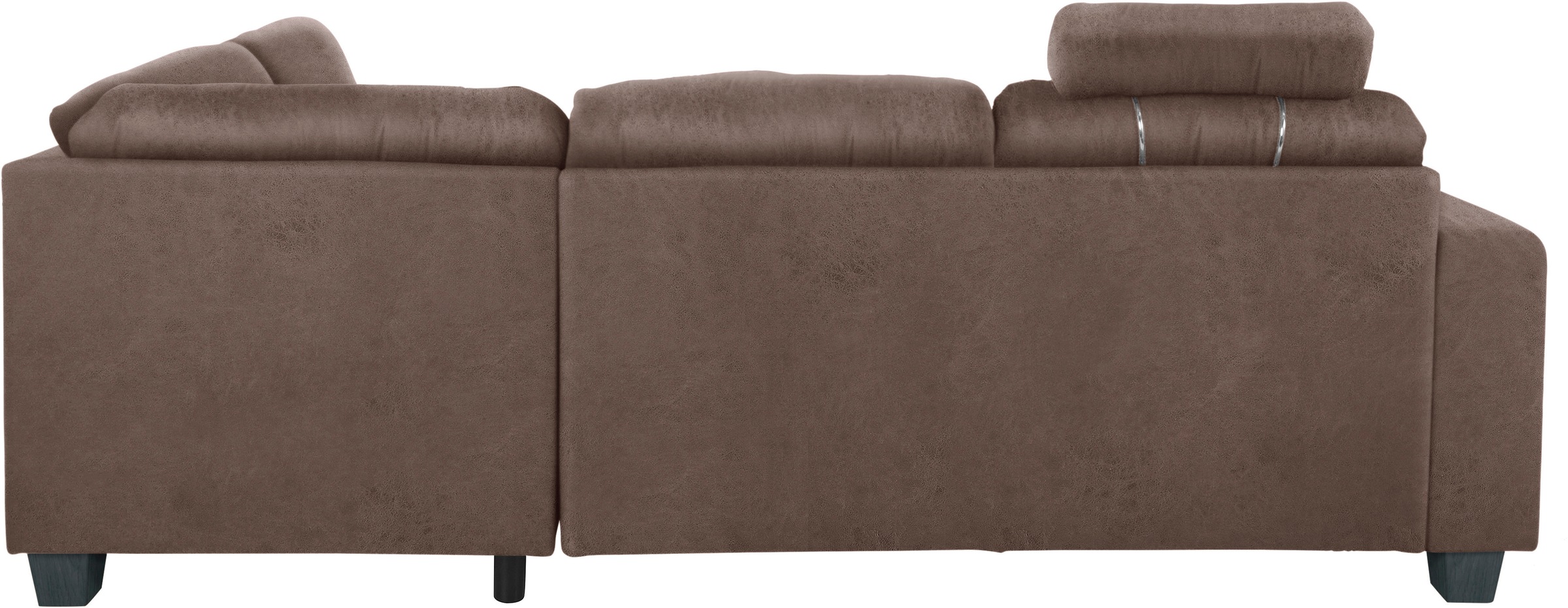 TRENDMANUFAKTUR Ecksofa »Chamber, zeitlos & elegant, bequem, L-Form«, inklusive einer Kopfstütze, wahlweise mit Schlaffunktion