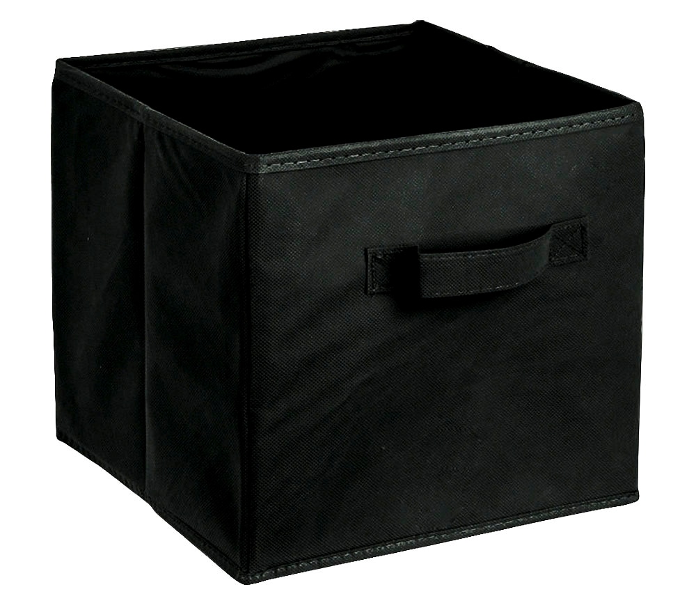 Adob Aufbewahrungsbox »Faltbox« Faltbox mit Griff in schwarz, Größe B/H/T: 31 cm x 31 cm x 31 cm