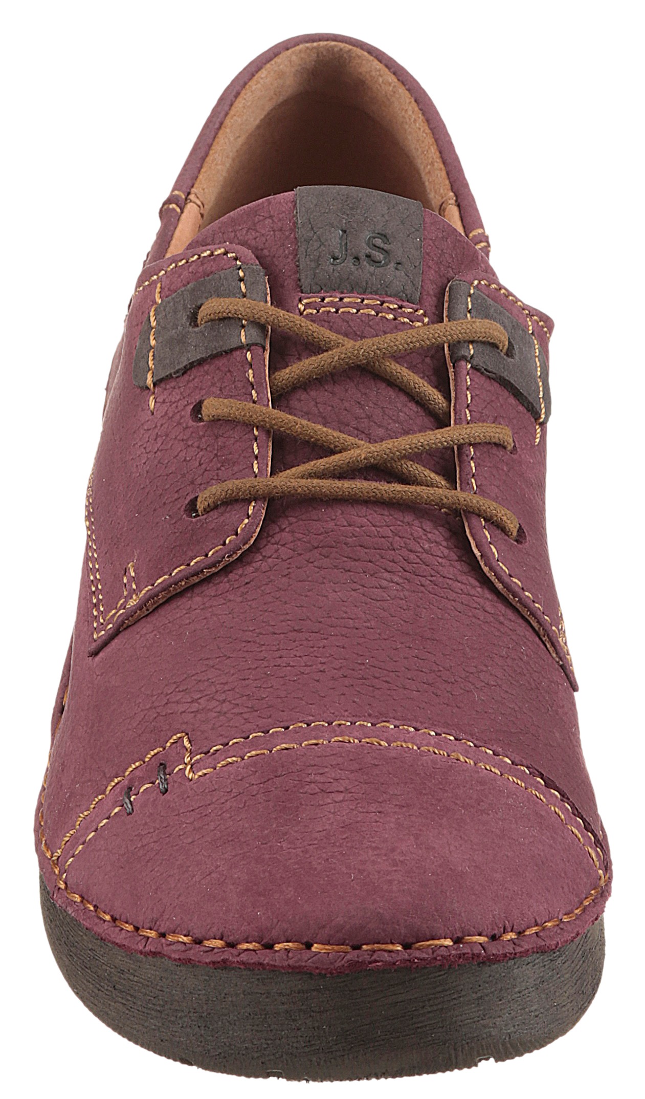 Josef Seibel Schnürschuh »Fergey 41«  , Freizeitschuh, Halbschuh, Komfortschuh mit Wechselfußbett, G-Weite