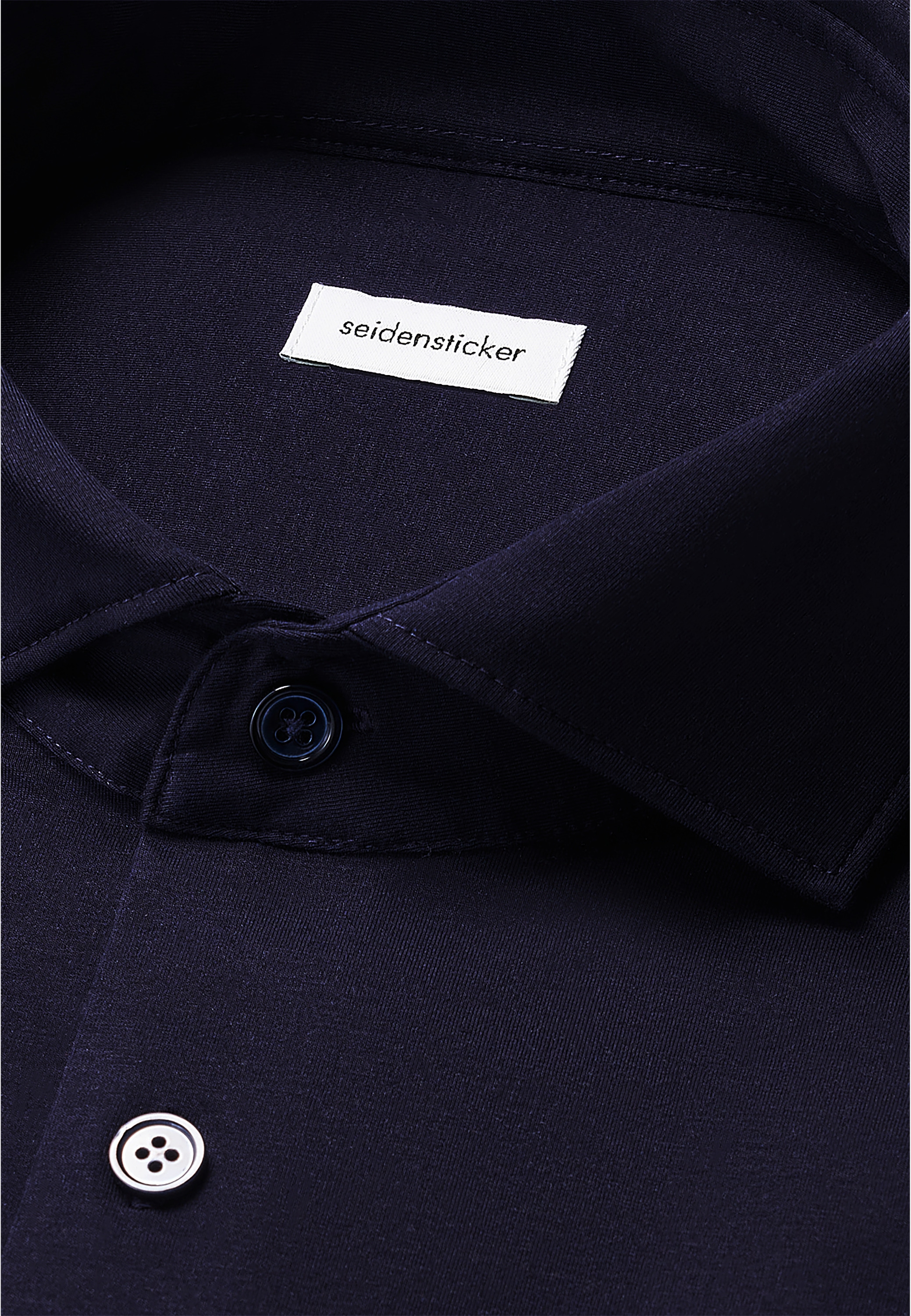 seidensticker Businesshemd »Schwarze Rose«, Regular 1/1 Kentkragen Uni