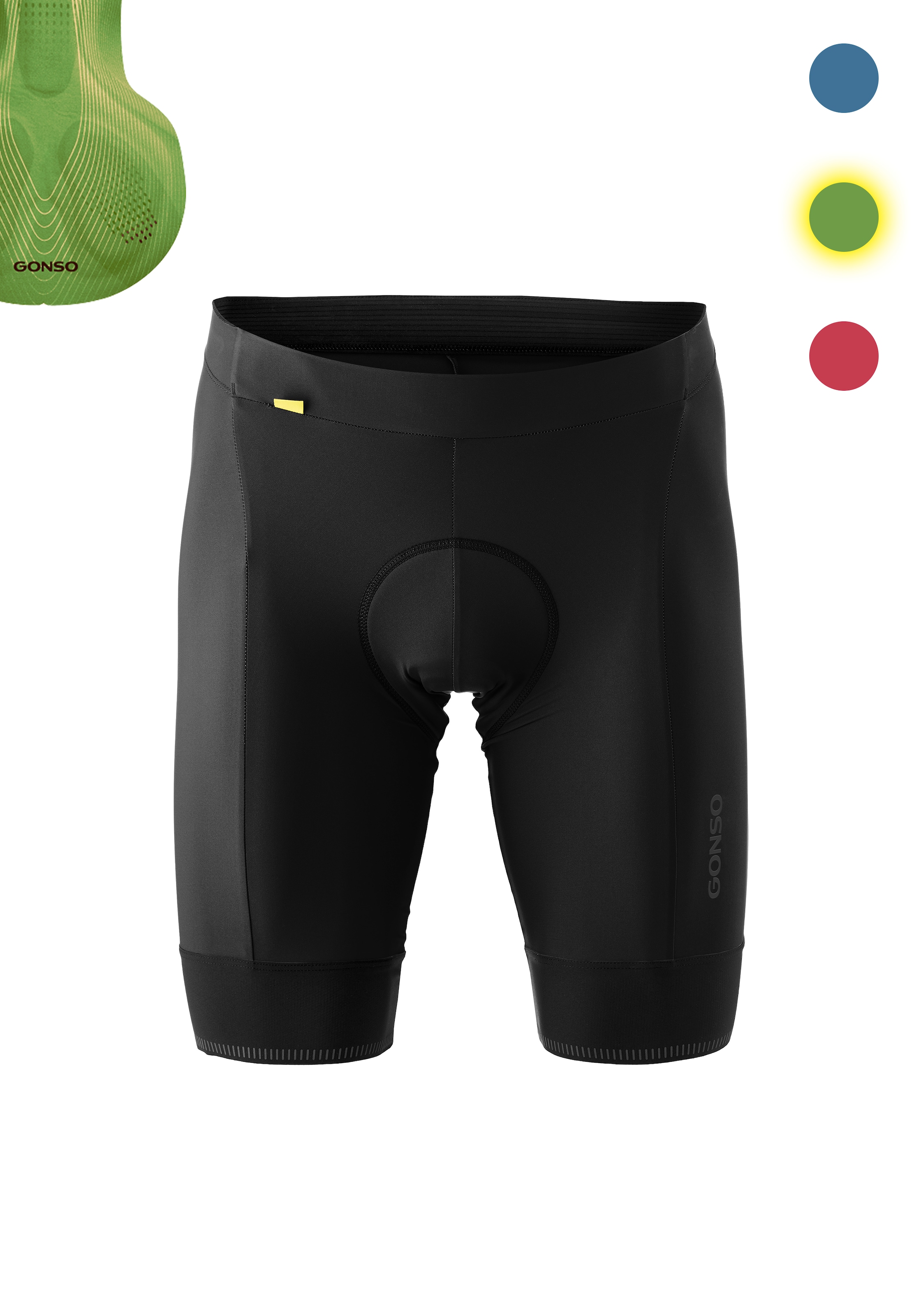 Gonso Fahrradhose »SITIVO M«  Herren Radhose, Radlerhose mit speziellem Sitzpolster, Tight Fit