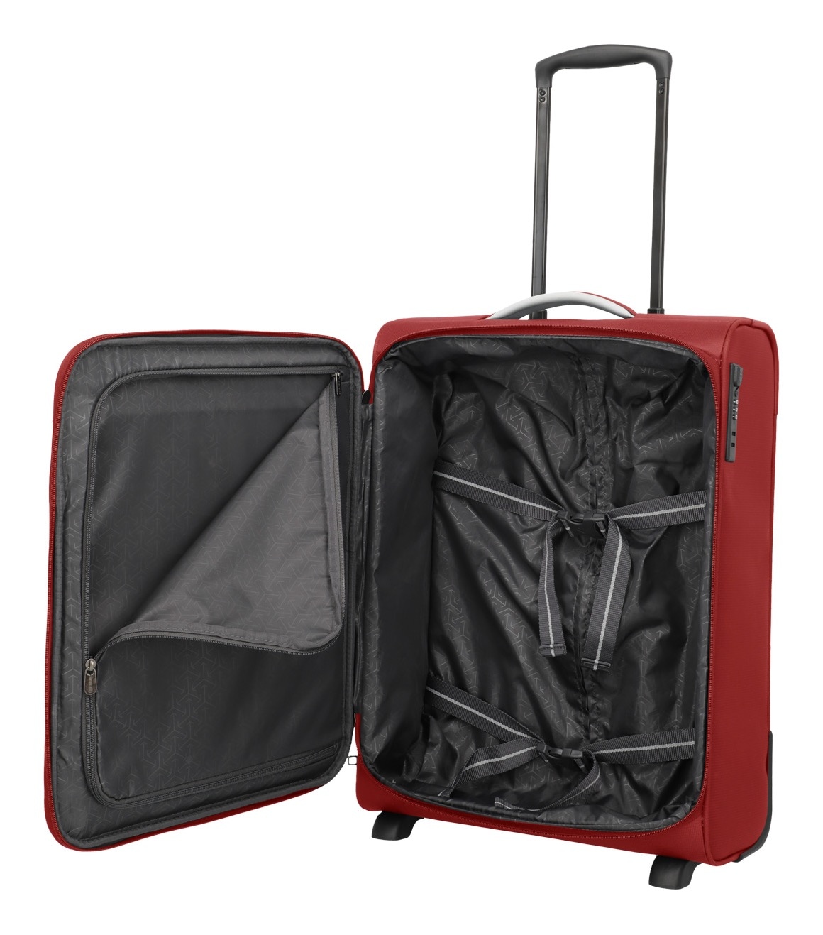 travelite Handgepäck-Trolley »JETPACK Multi 2 Cabin Handgepäck Koffer« 41 l 2 Rollen Weichgepäck, passend für Ryanair, Condor und viele gängige Airlines