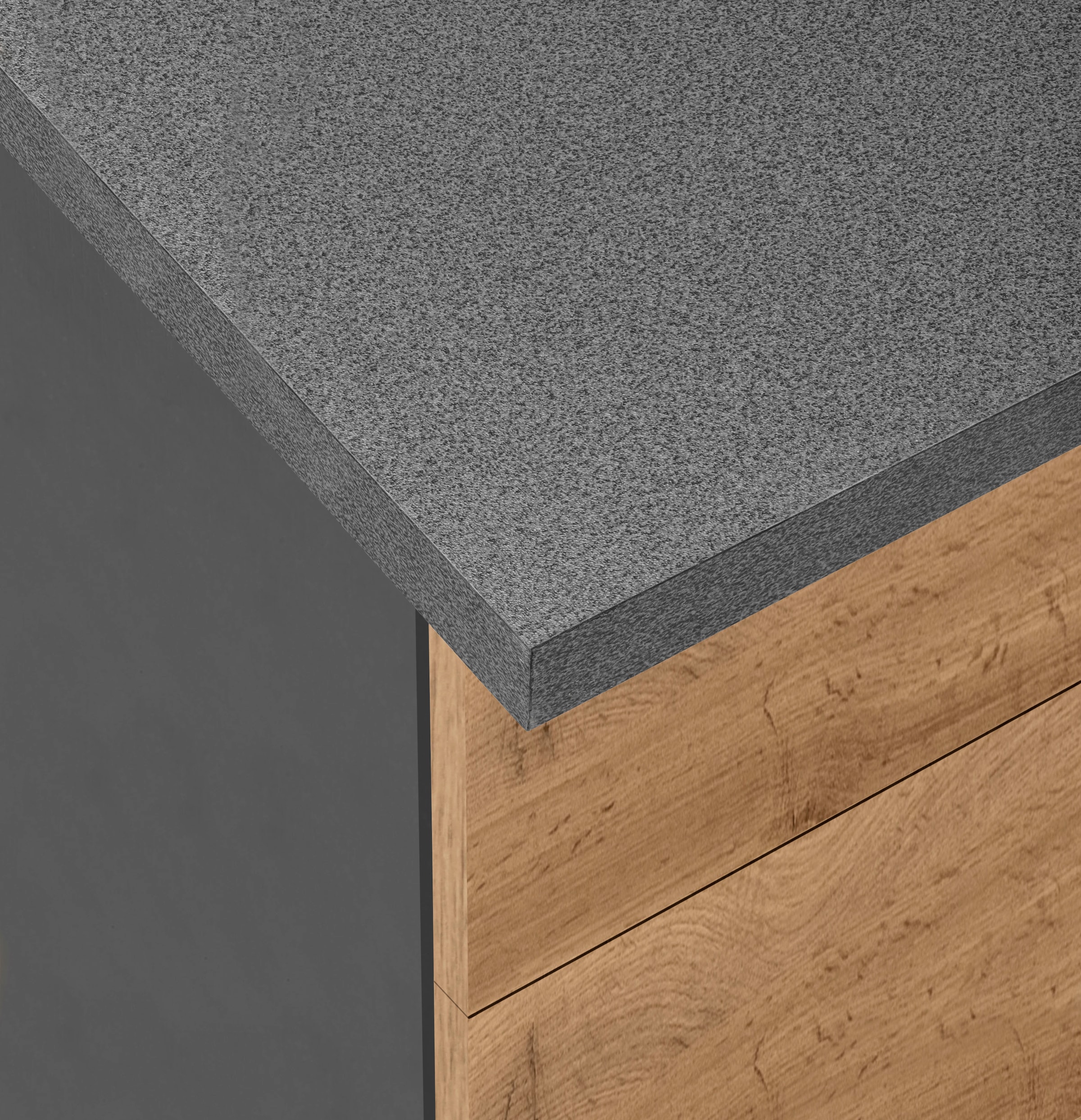 KOCHSTATION Küchenzeile »KS-Colmar« ohne E-Geräte, Breite 210 cm