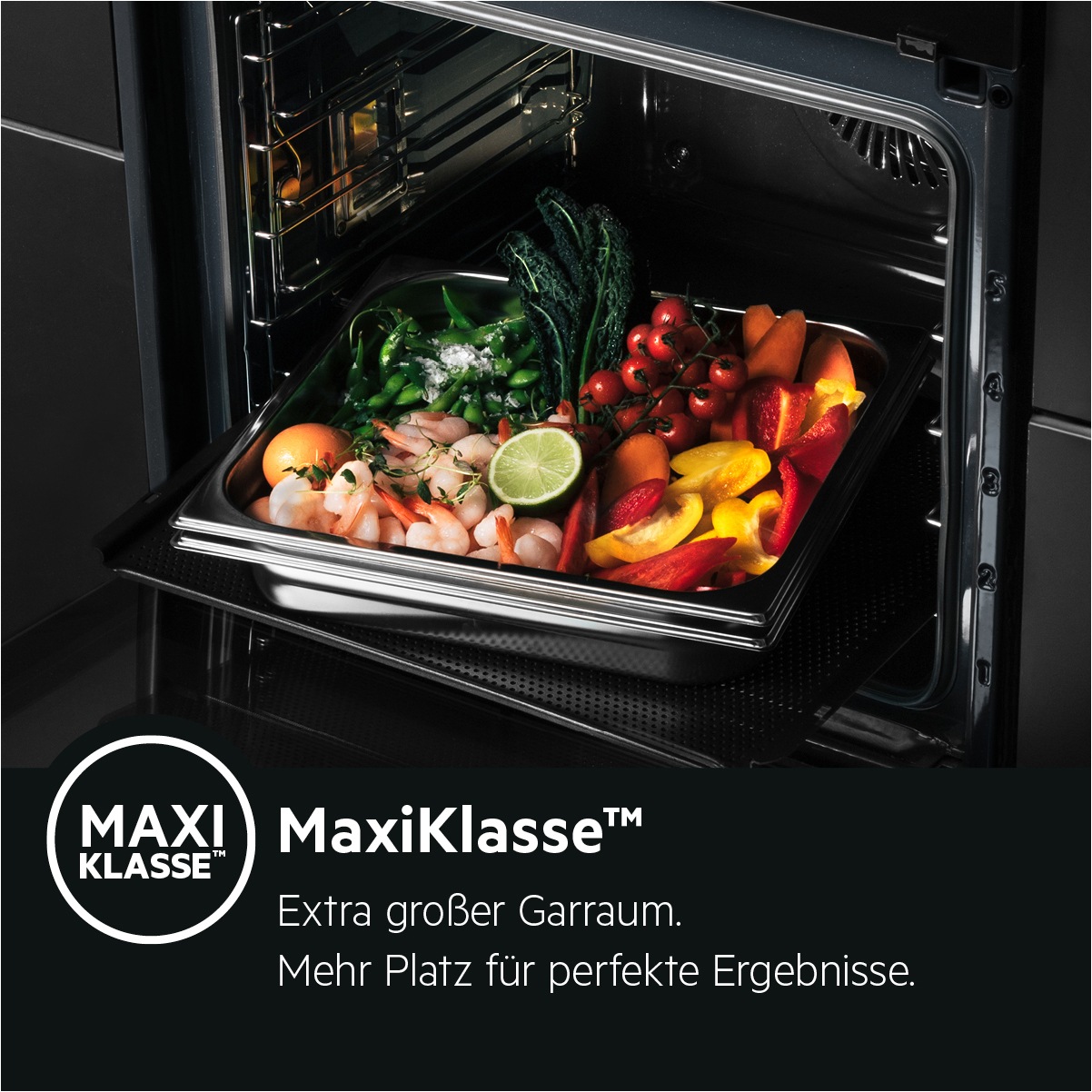 AEG Einbaubackofen  »BSE99823BM«, SteamPro - Dampf- & Sous Vide-Garen, Kerntemperatursensor, WiFi, Grill