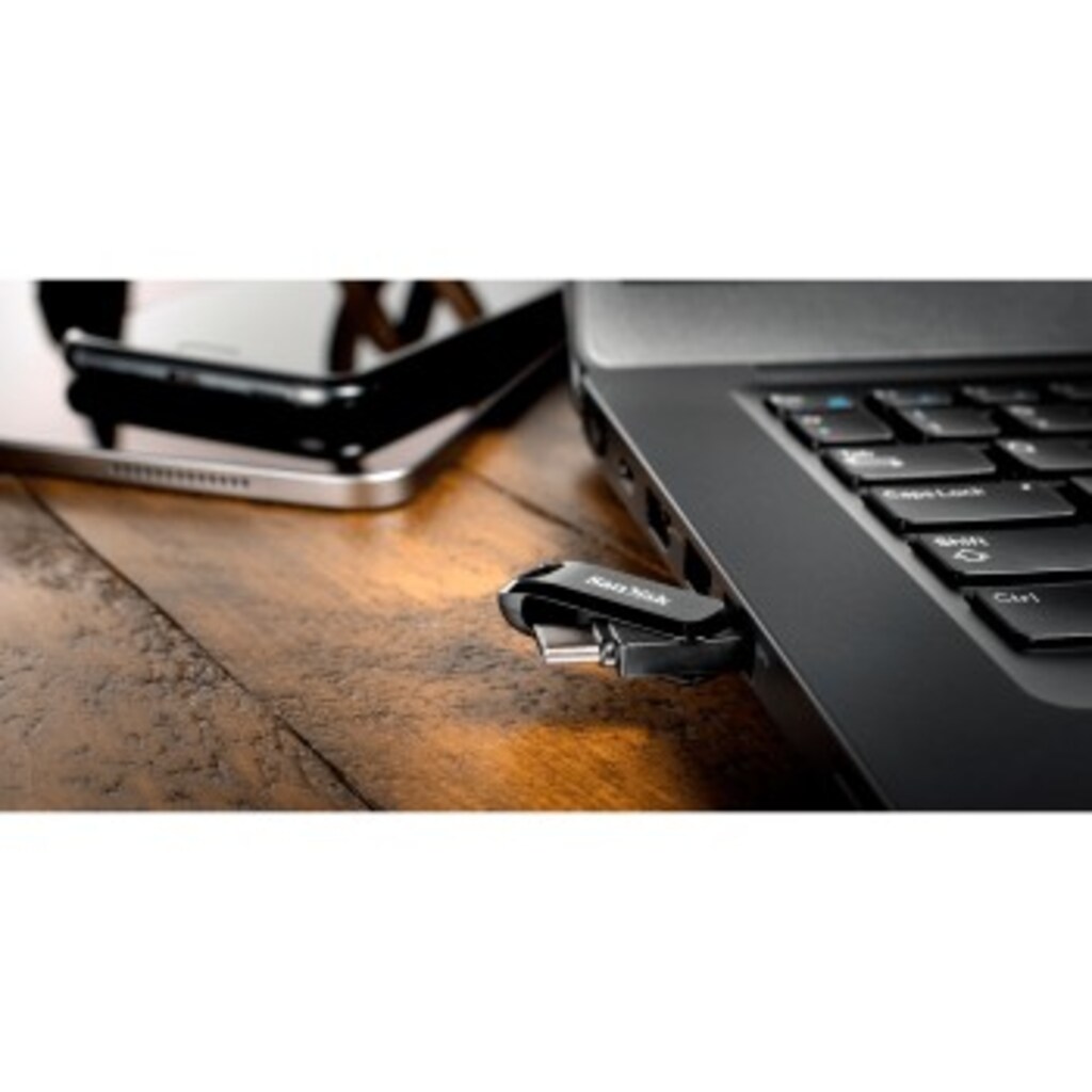 Sandisk USB-Stick »Ultra Dual USB Flash Drive Go 512GB, USB-C«, (Lesegeschwindigkeit 150 MB/s)