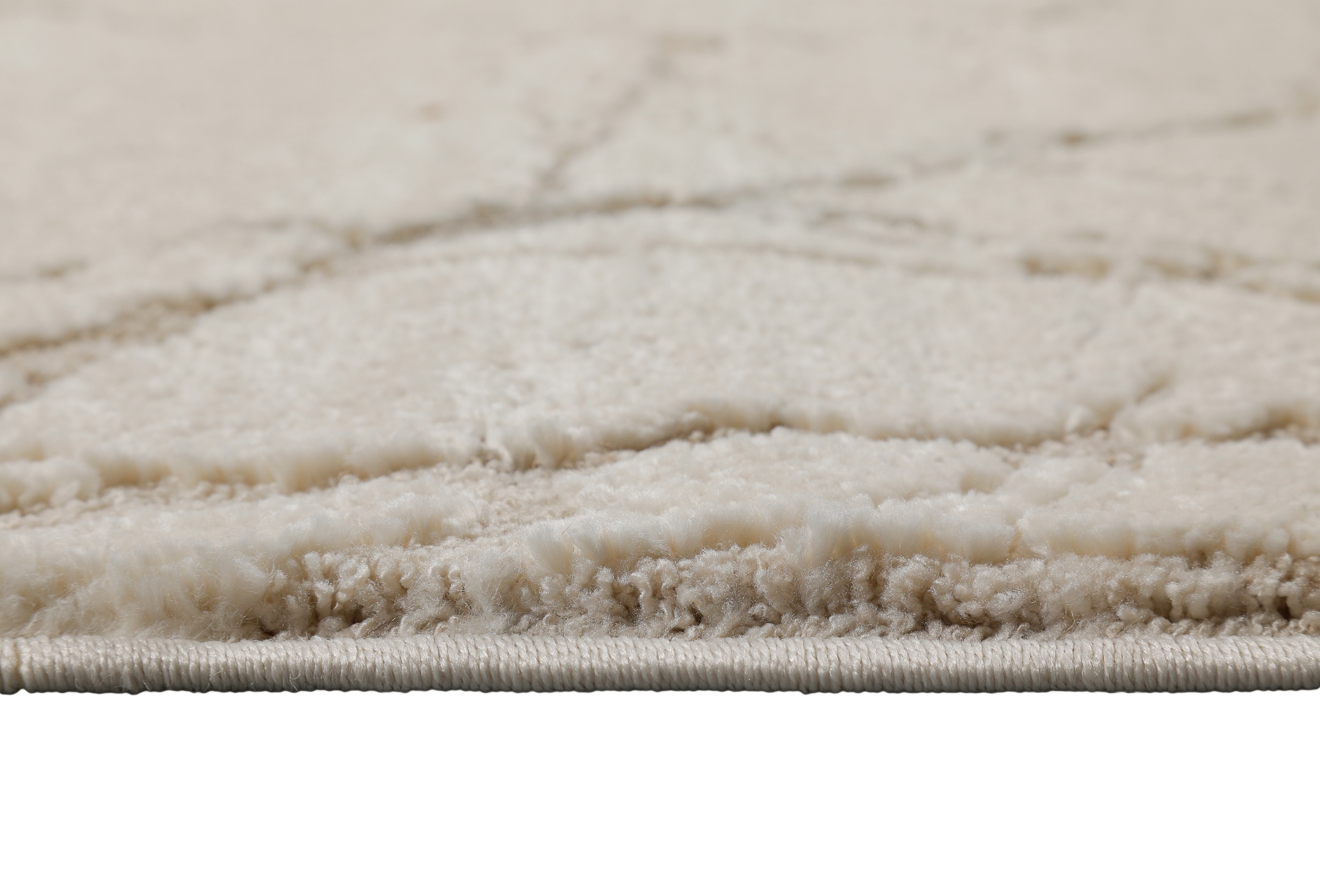 Wecon home Teppich »Linus« rechteckig 18 mm Höhe Gewebt, Hoch-Tief, pflegeleicht, Marmor Optik, Scandi, Wohnzimmer