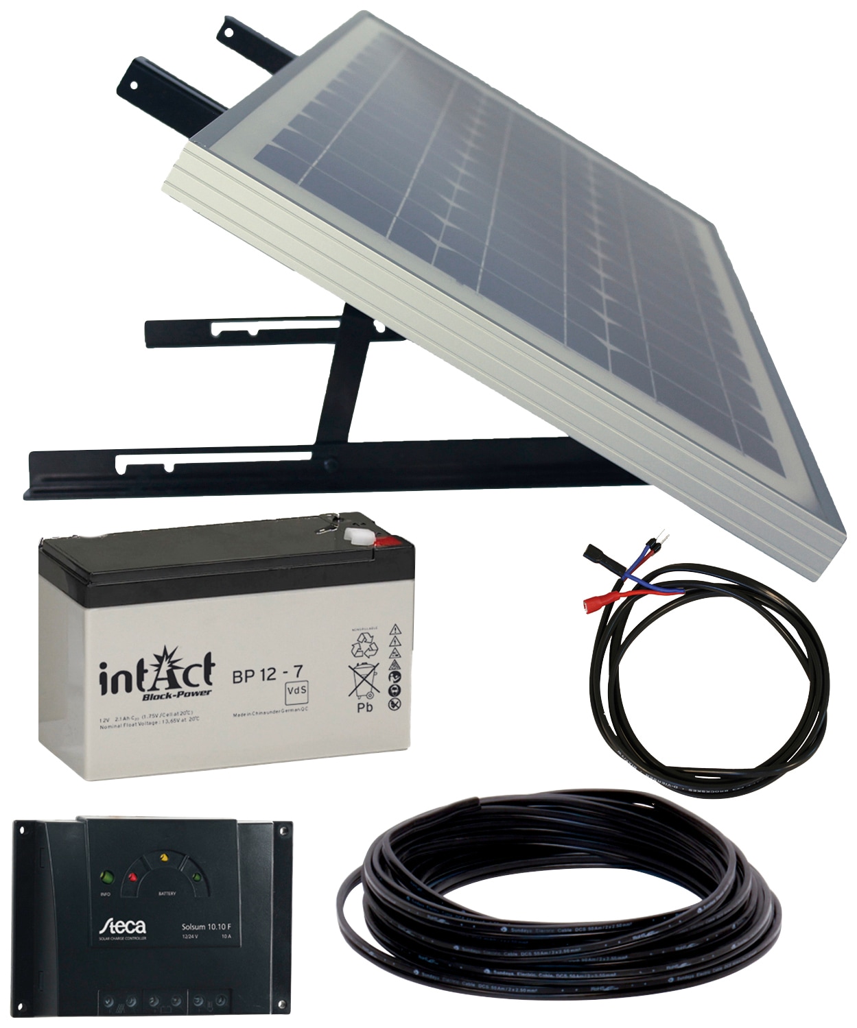 Phaesun Solarmodul »Energy Generation Kit Solar Rise«, (Set), 10 W