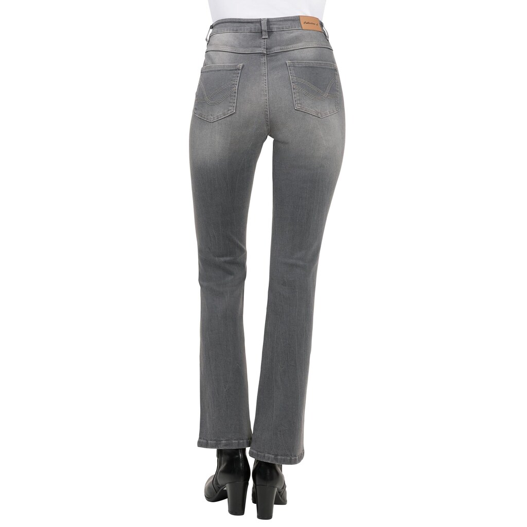 Casual Looks Bootcut-Jeans, (1 tlg.)