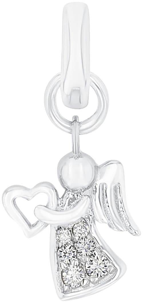 Amor Charm Engel »2038517«, mit Zirkonia (synth.)